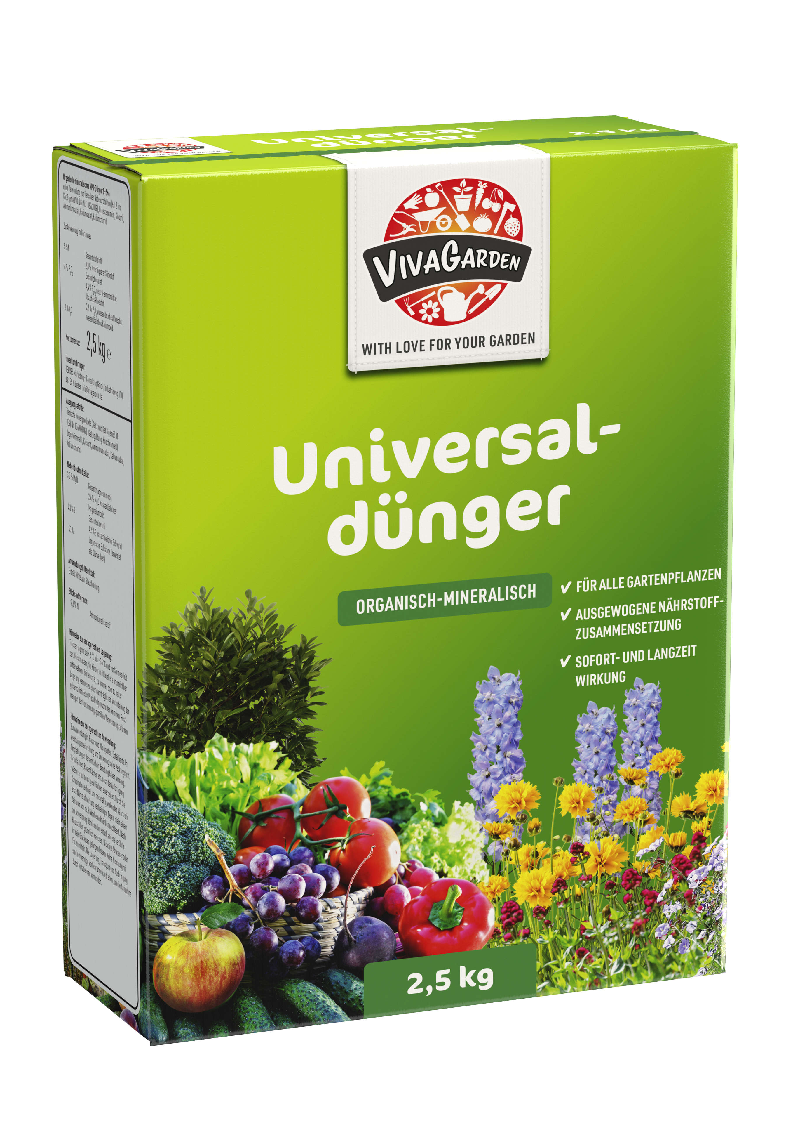 VIVAGARDEN Universaldünger organisch-mineralisch
