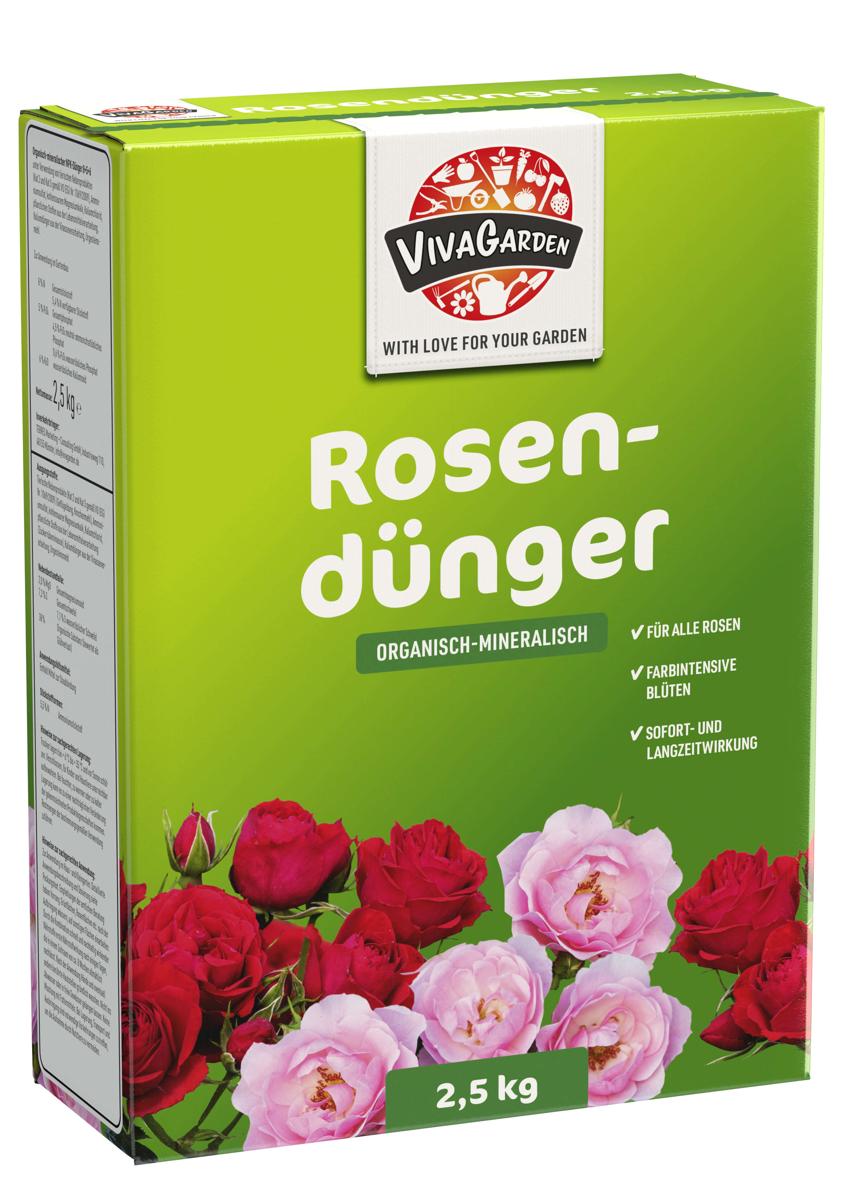 VIVAGARDEN Rosendünger