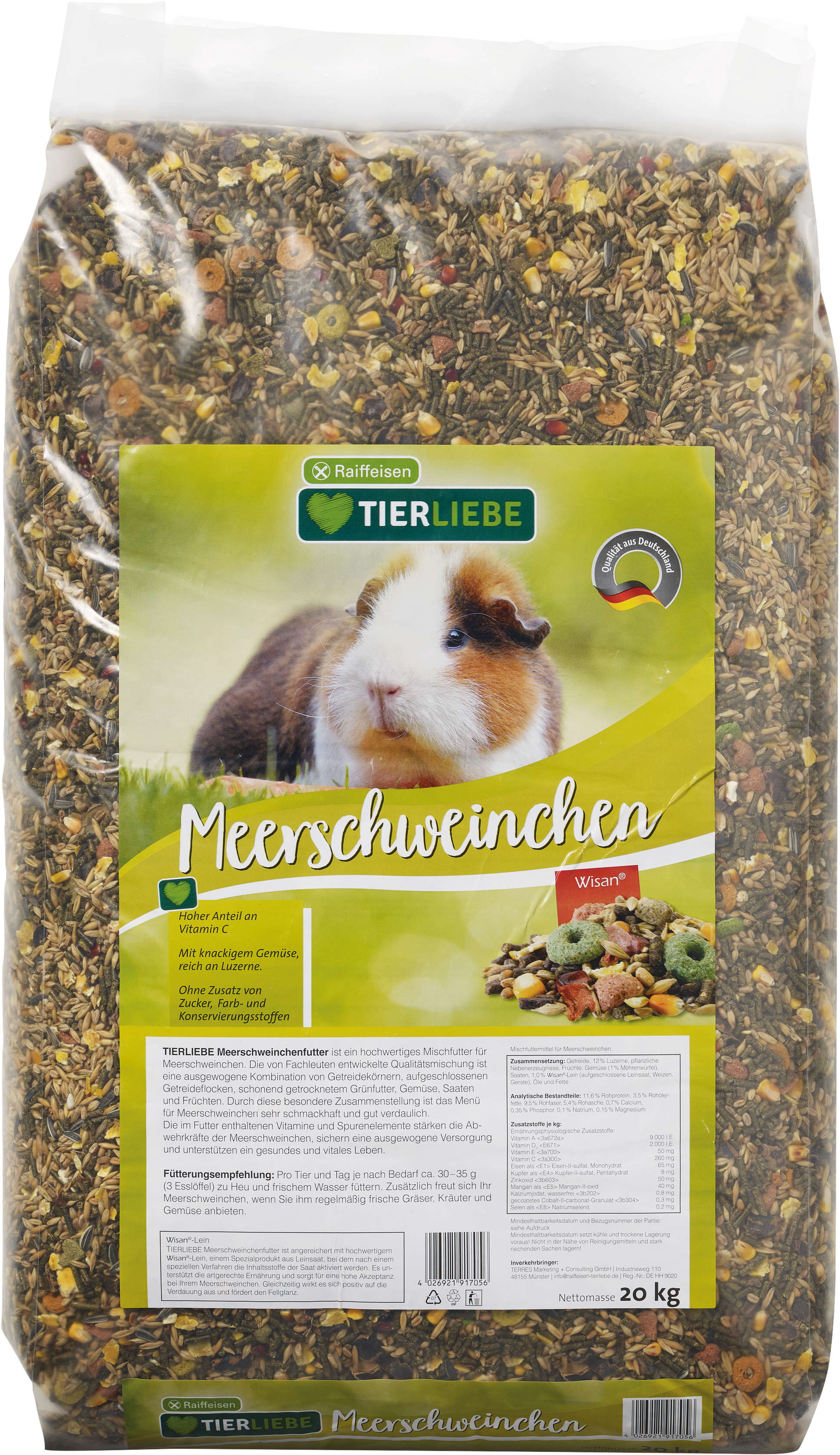 TIERLIEBE Meerschweinchenfutter