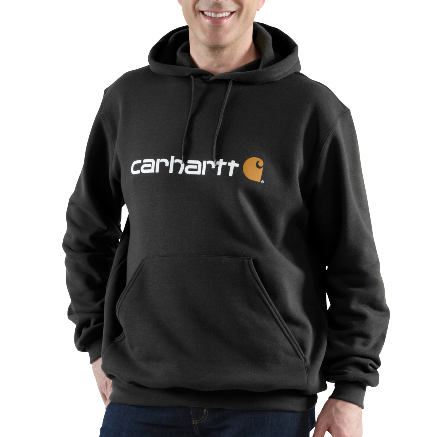 carhartt Herren Sweatshirt mit Signature Logo