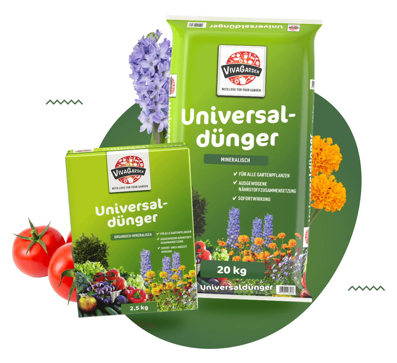 teaser viva garden universalduenger blumen garten gemuese