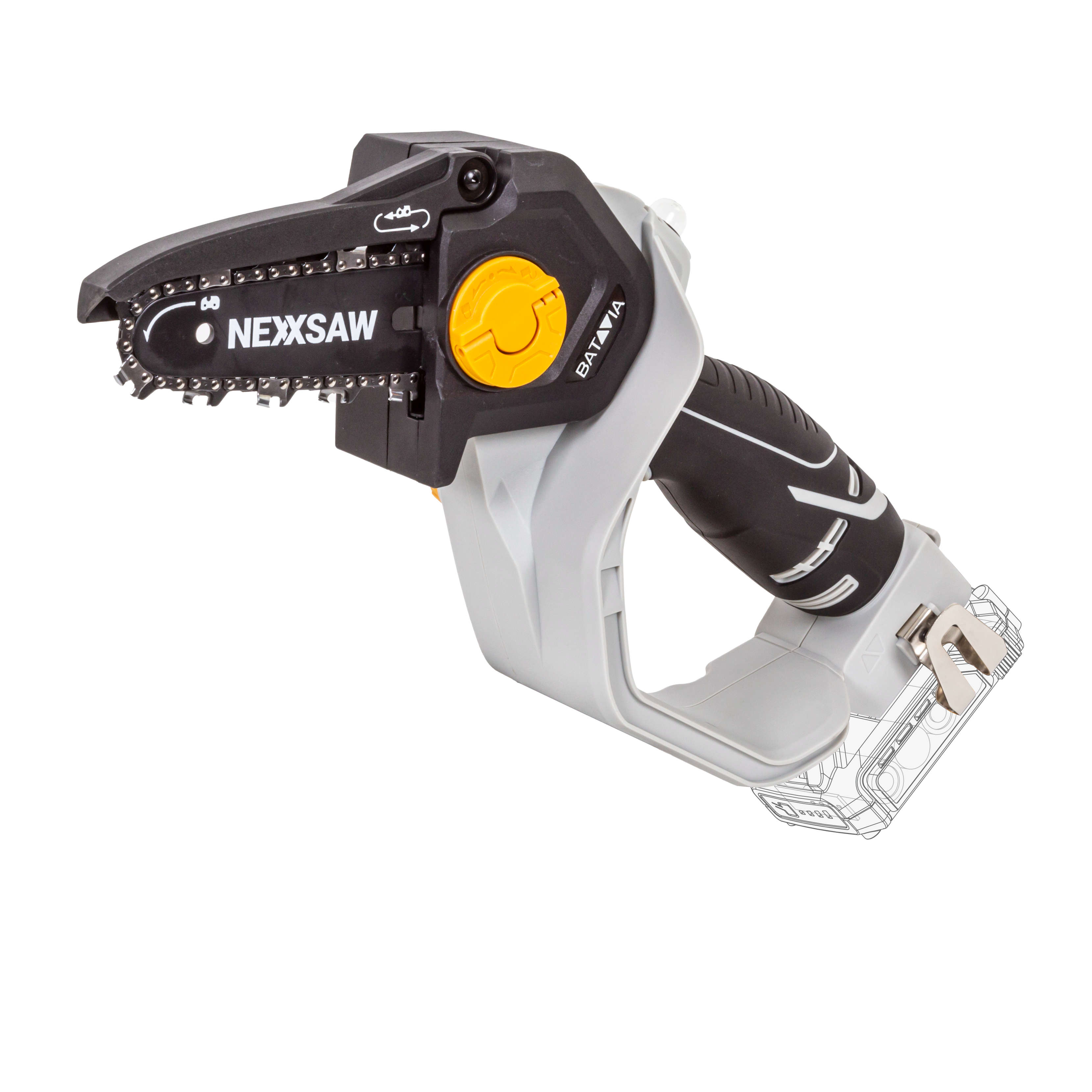 BATAVIA 18V Nexxsaw Akku-Einhand-Kettensäge 6'' Solo