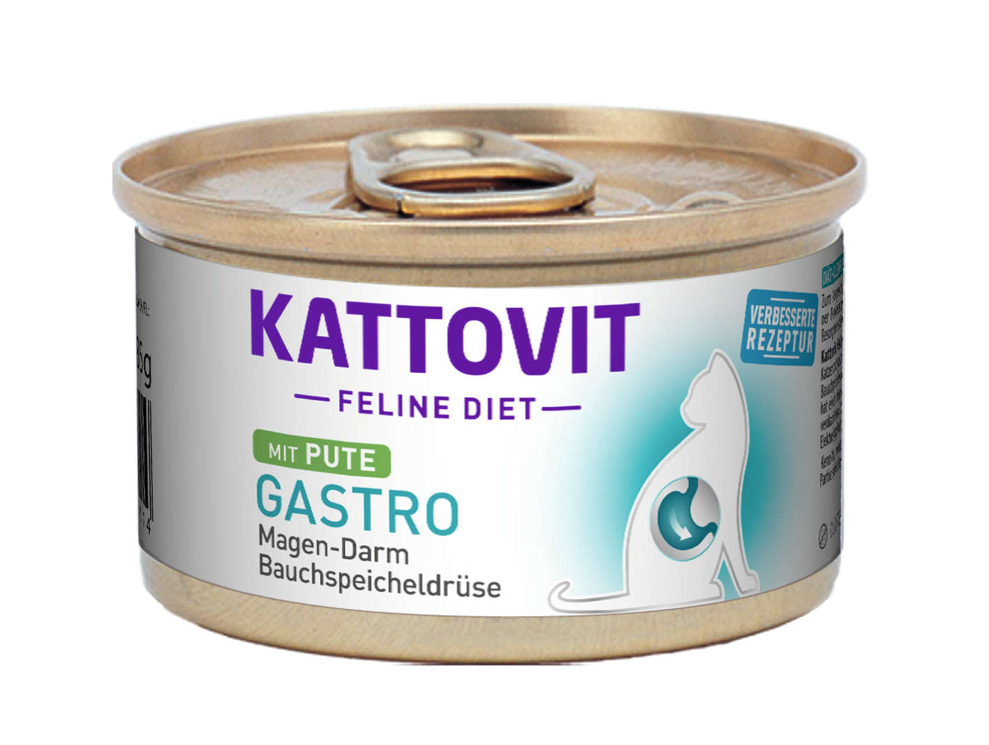 KATTOVIT Katzen-Nassfutter Feline Diet Gastro mit Pute
