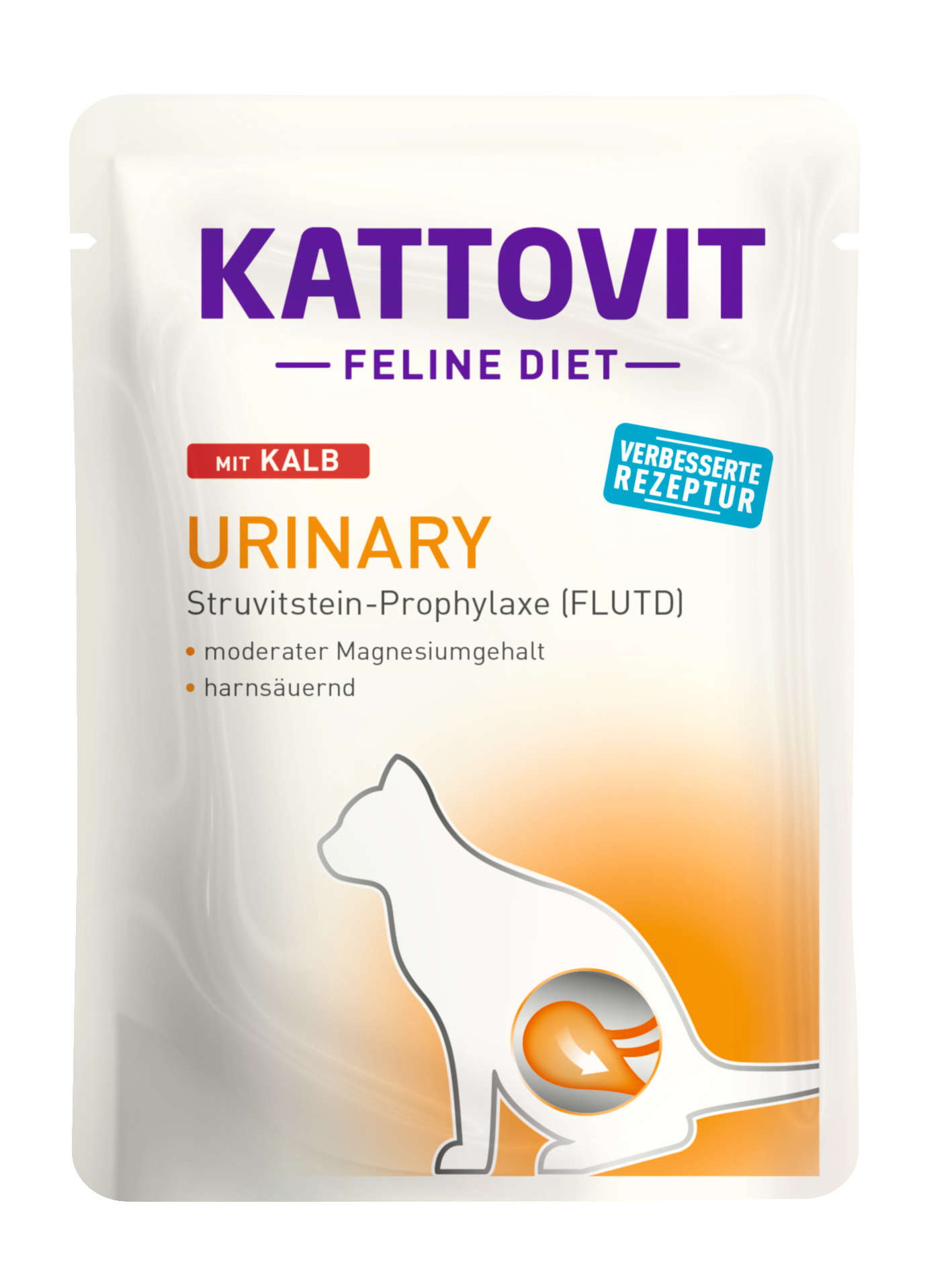 KATTOVIT Katzen-Nassfutter Urinary mit Kalb