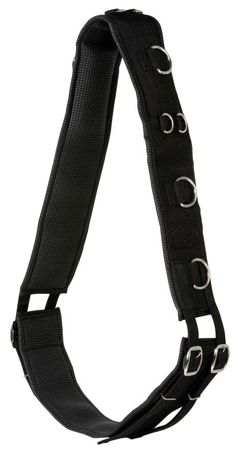 KANTRIE Neopren-Longiergurt mit Ringen