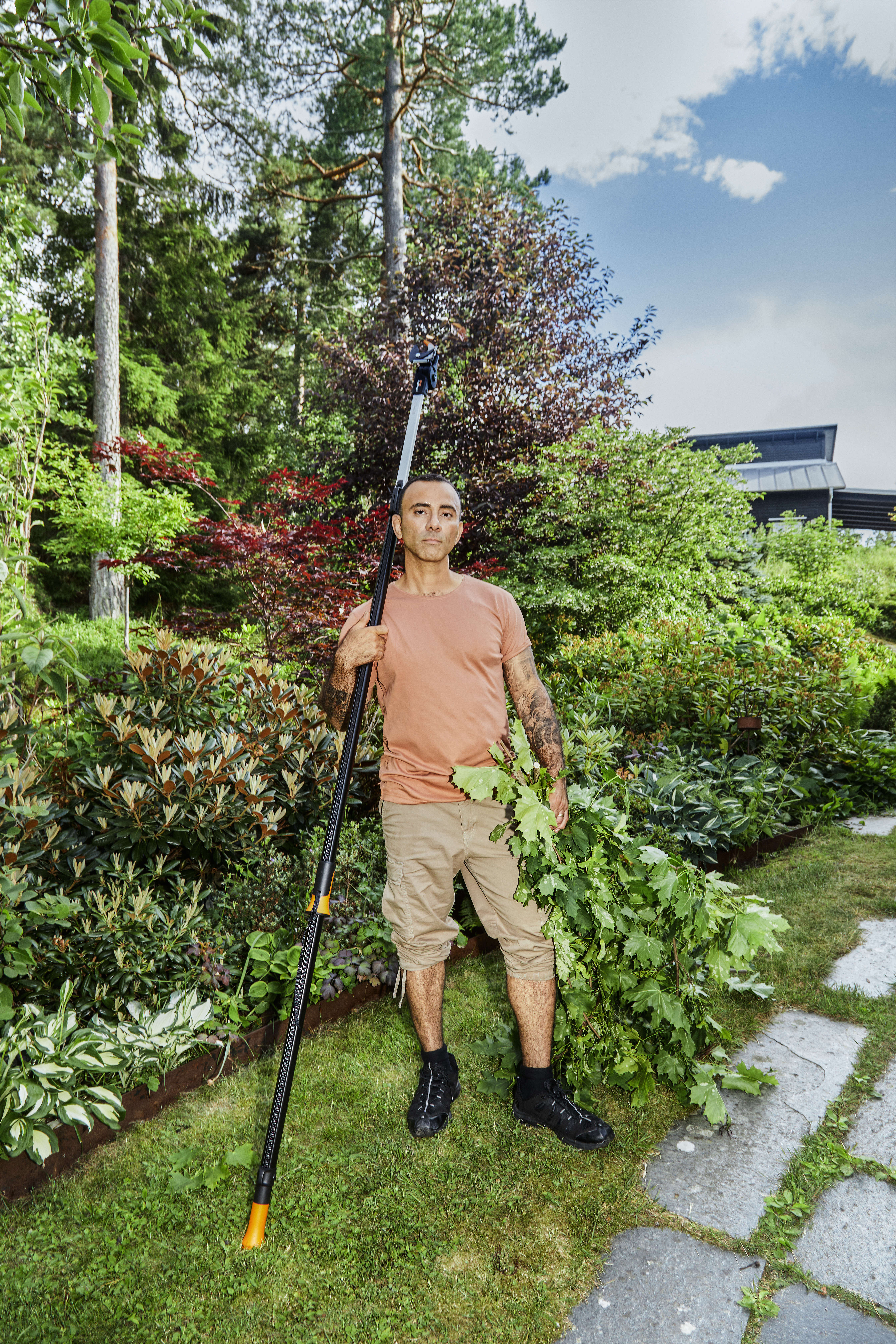 FISKARS PowerGear Teleskop-Schneidgiraffe UPX86