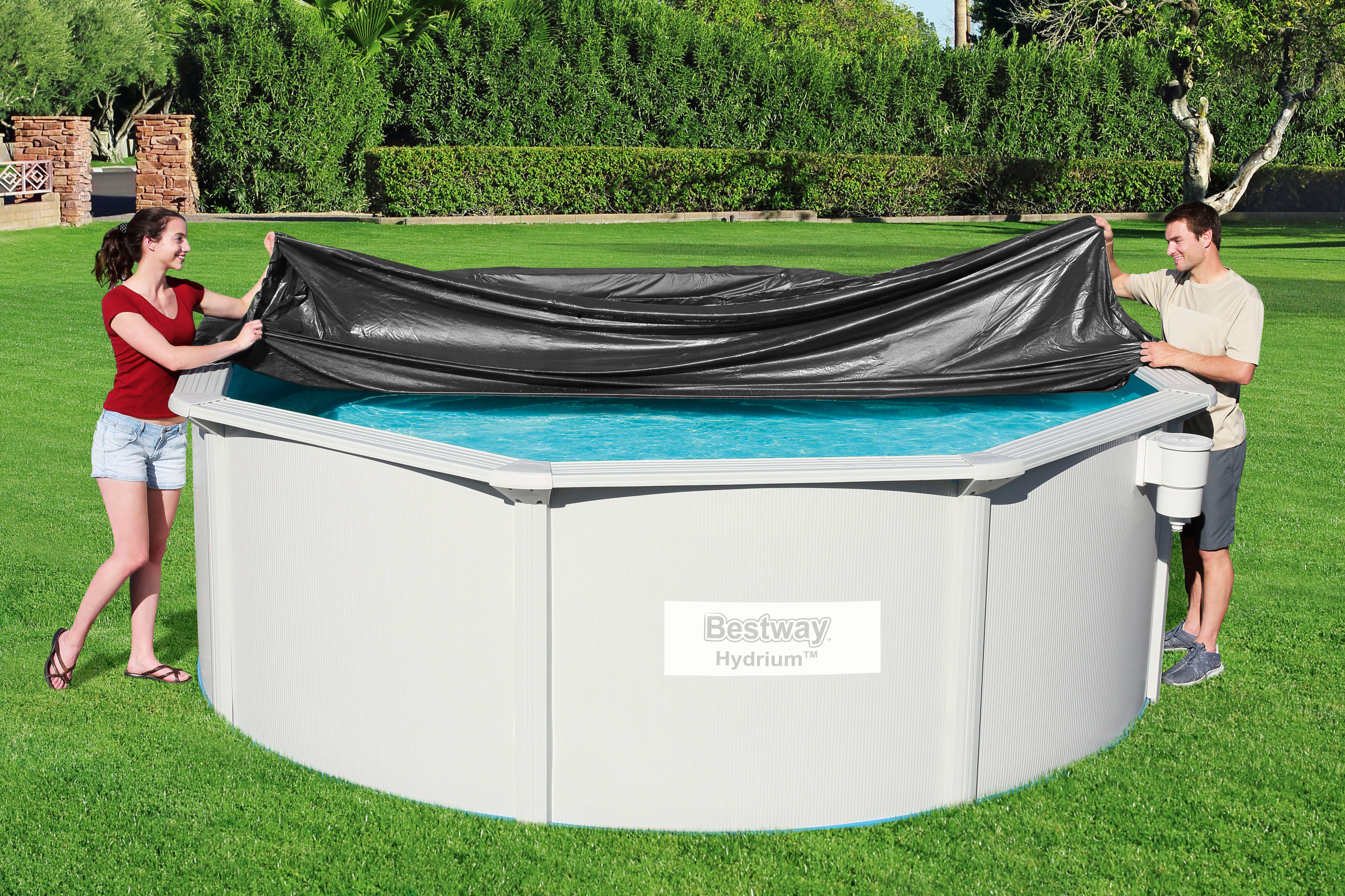 Bestway Flowclear™ Abdeckplane 401 cm