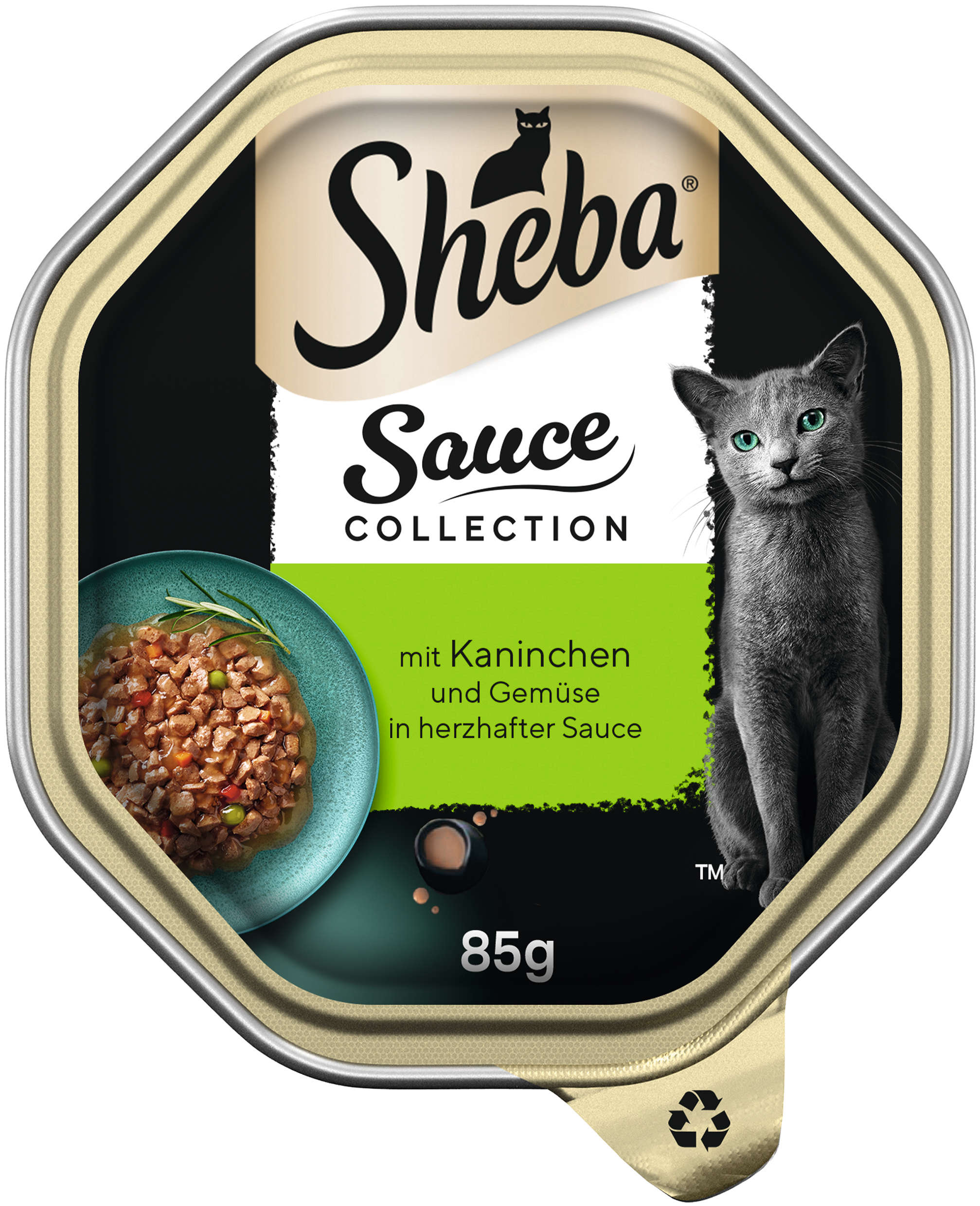 Sheba Katzen-Nassfutter Sauce Collection mit Kaninchen und Gemüse