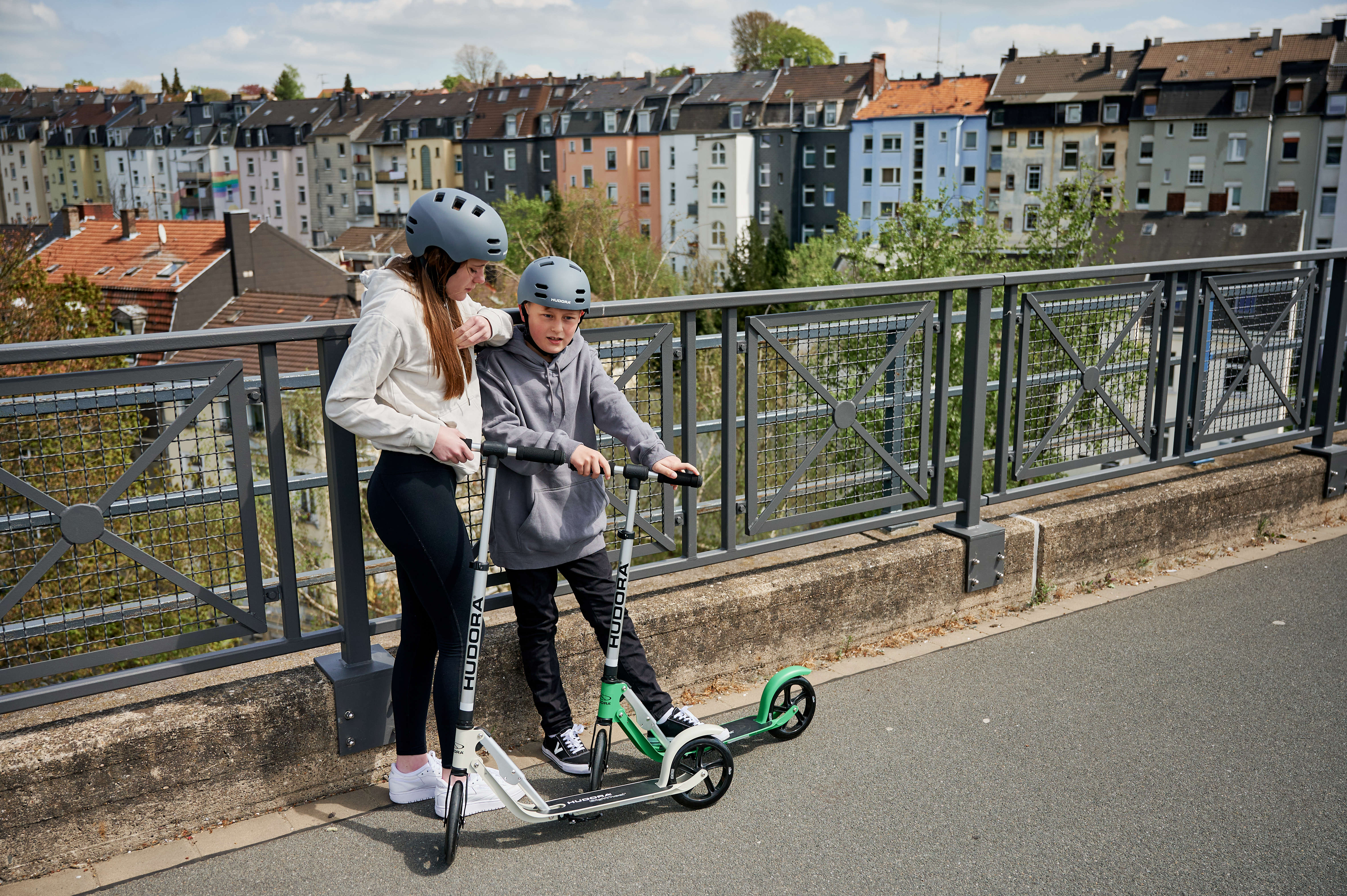 HUDORA Cityroller BigWheel 205 Pure klappbar