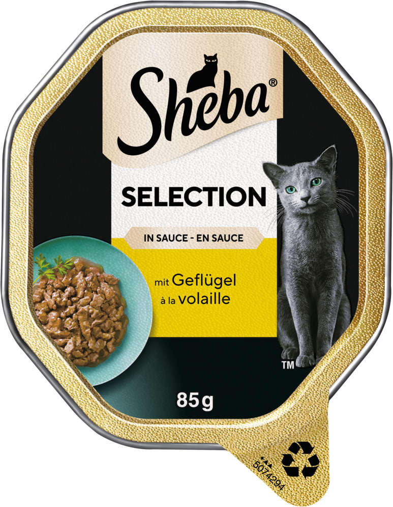 Sheba Katzen-Nassfutter Selection Geflügel in Soße
