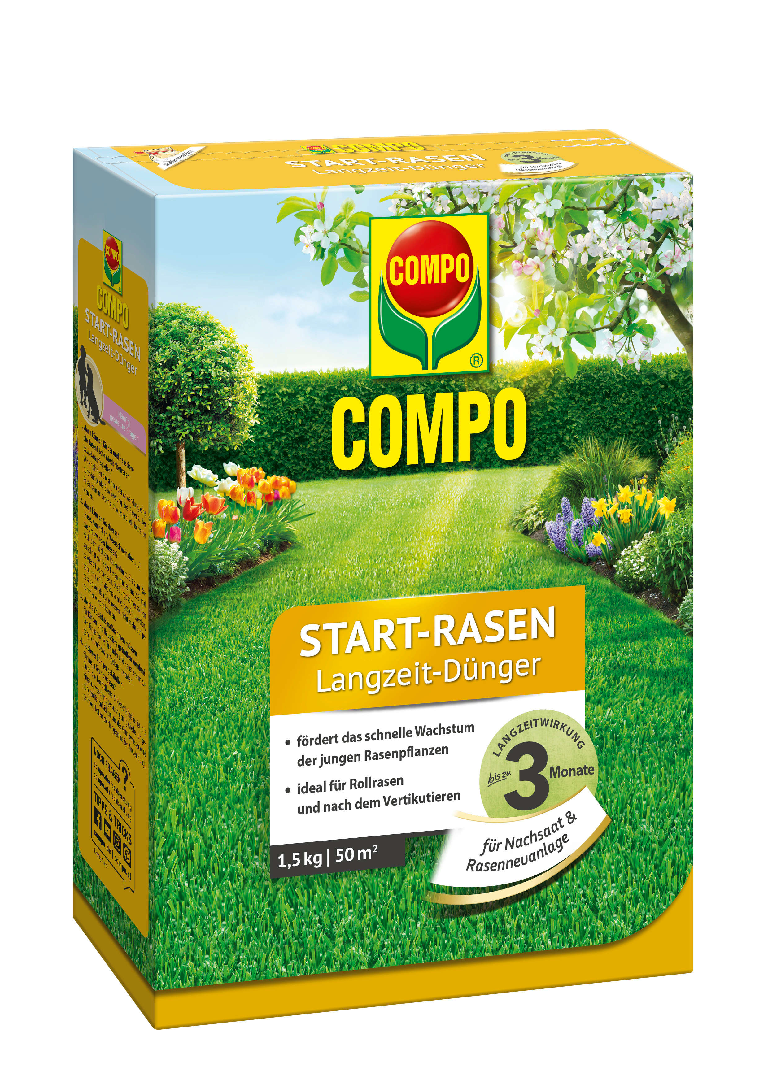 COMPO Start-Rasen Langzeit-Dünger
