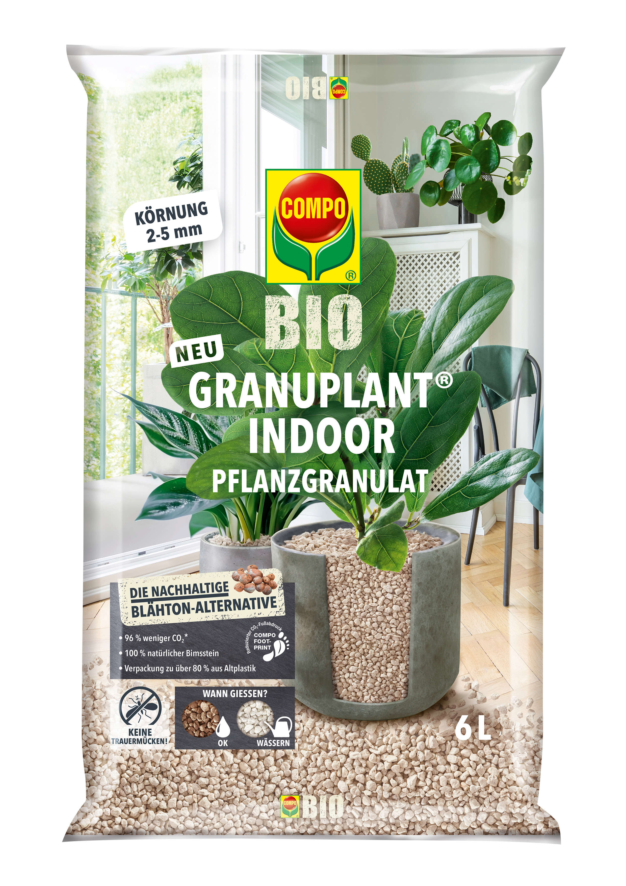 COMPO BIO GRANUPLANT Indoor Pflanzgranulat