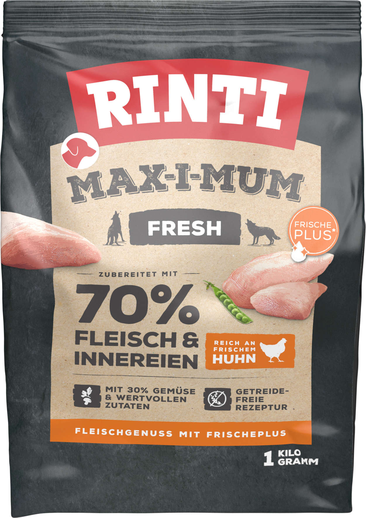 RINTI Hunde-Trockenfutter MAX-I-MUM Huhn