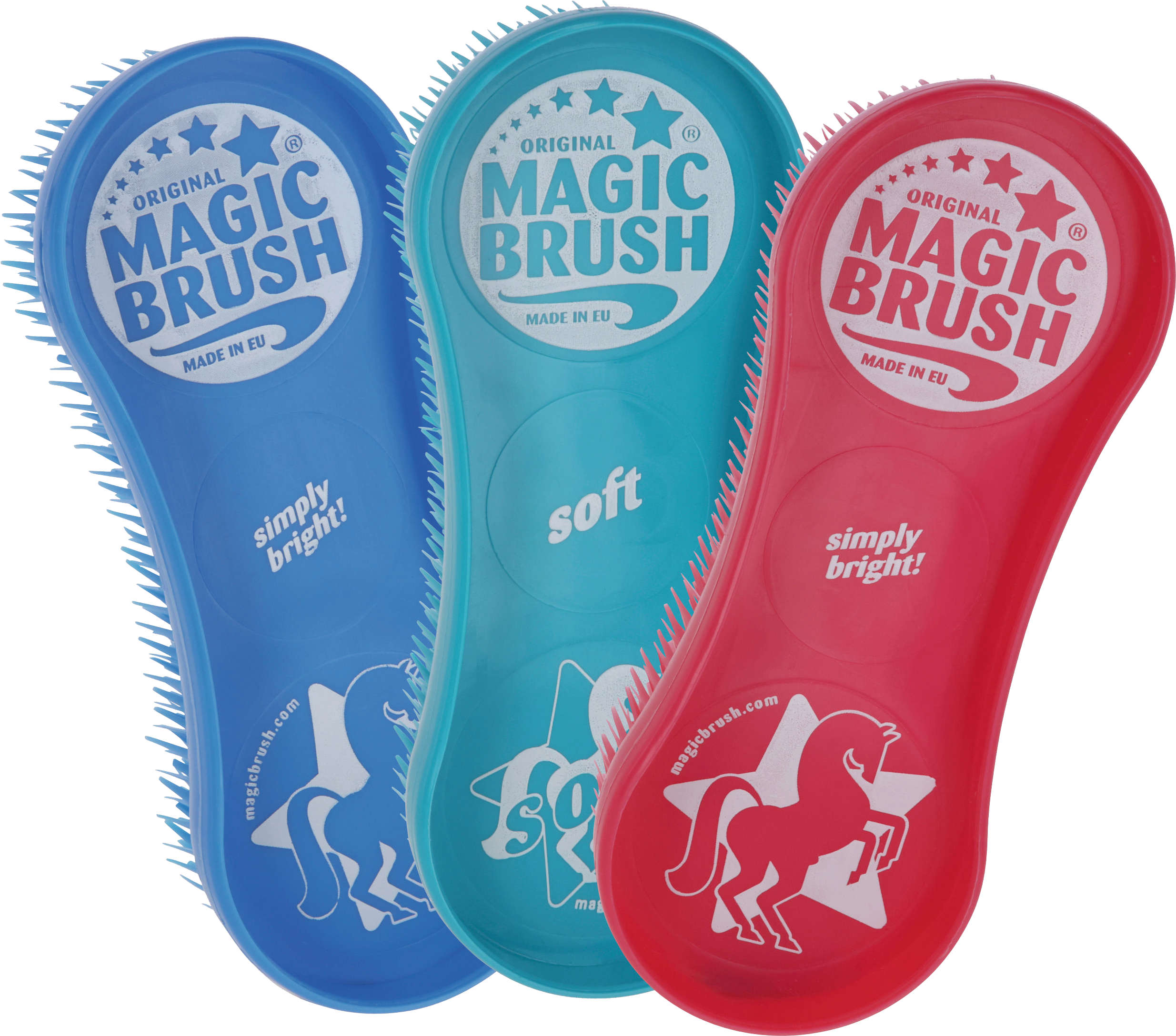 MAGIC BRUSH 3er Bürstenset Jellyfish