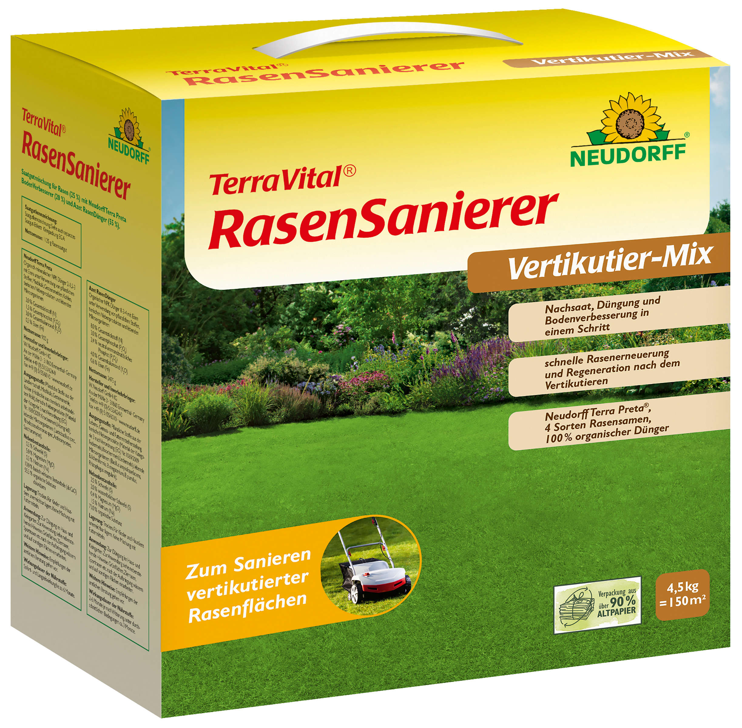 NEUDORFF TerraVital Rasensanierer Vertikutier-Mix