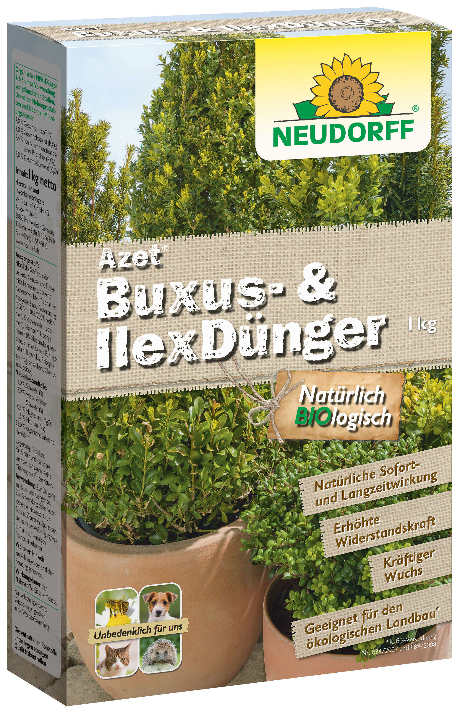 NEUDORFF Azet Buxus- und IlexDünger