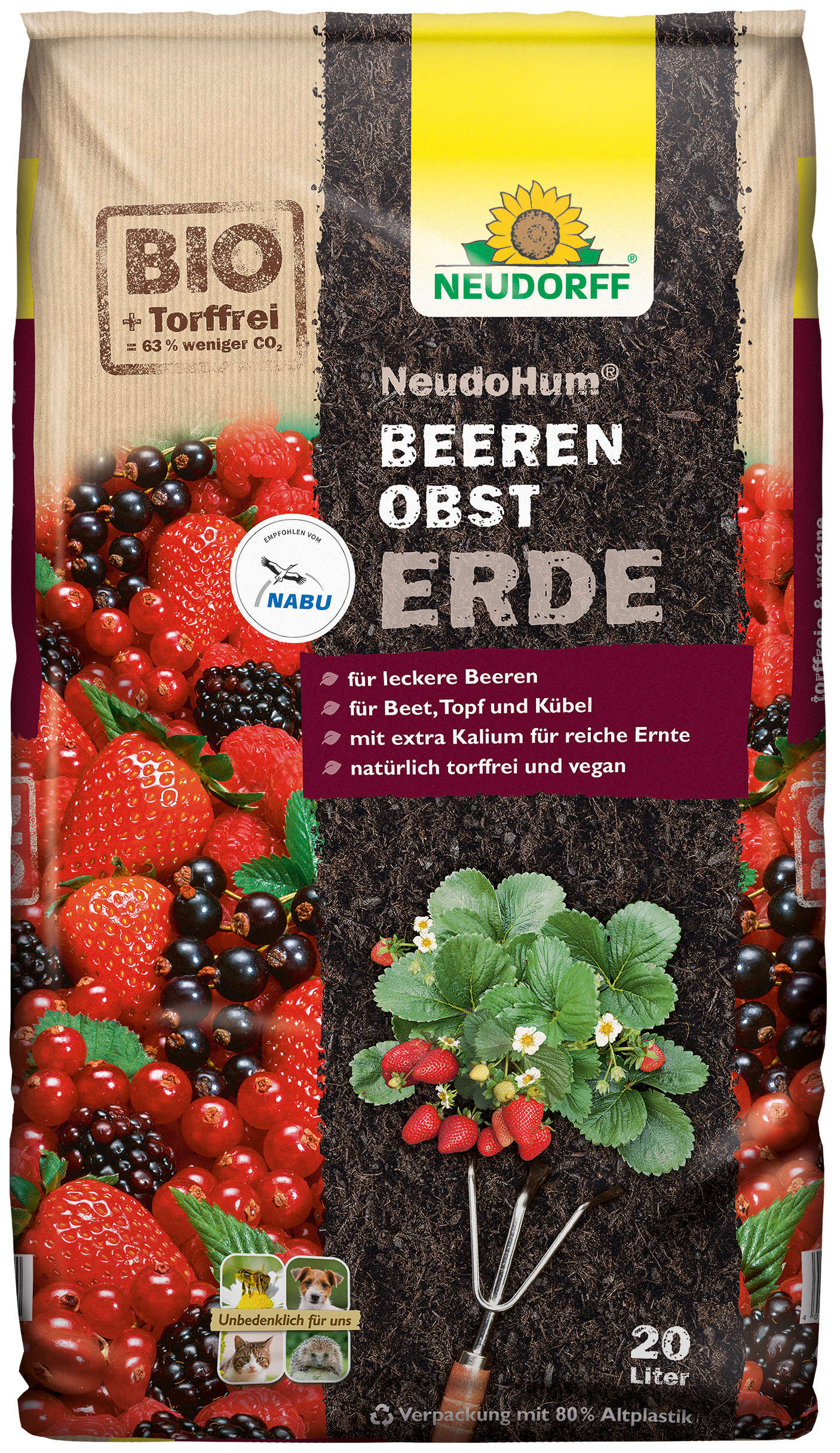 NEUDORFF NeudoHum Beerenobsterde torffrei