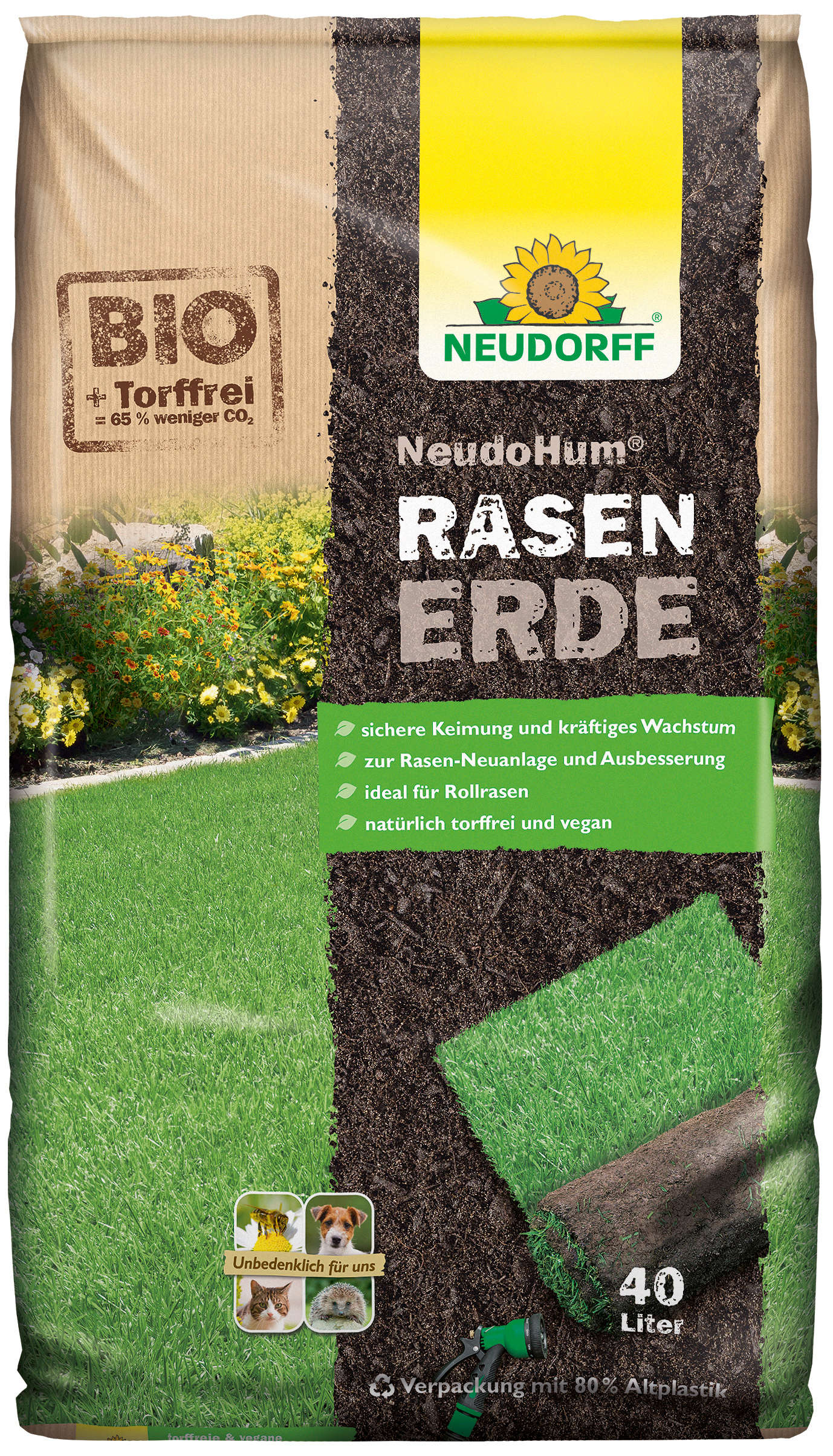 NEUDORFF NeudoHum Rasenerde torffrei