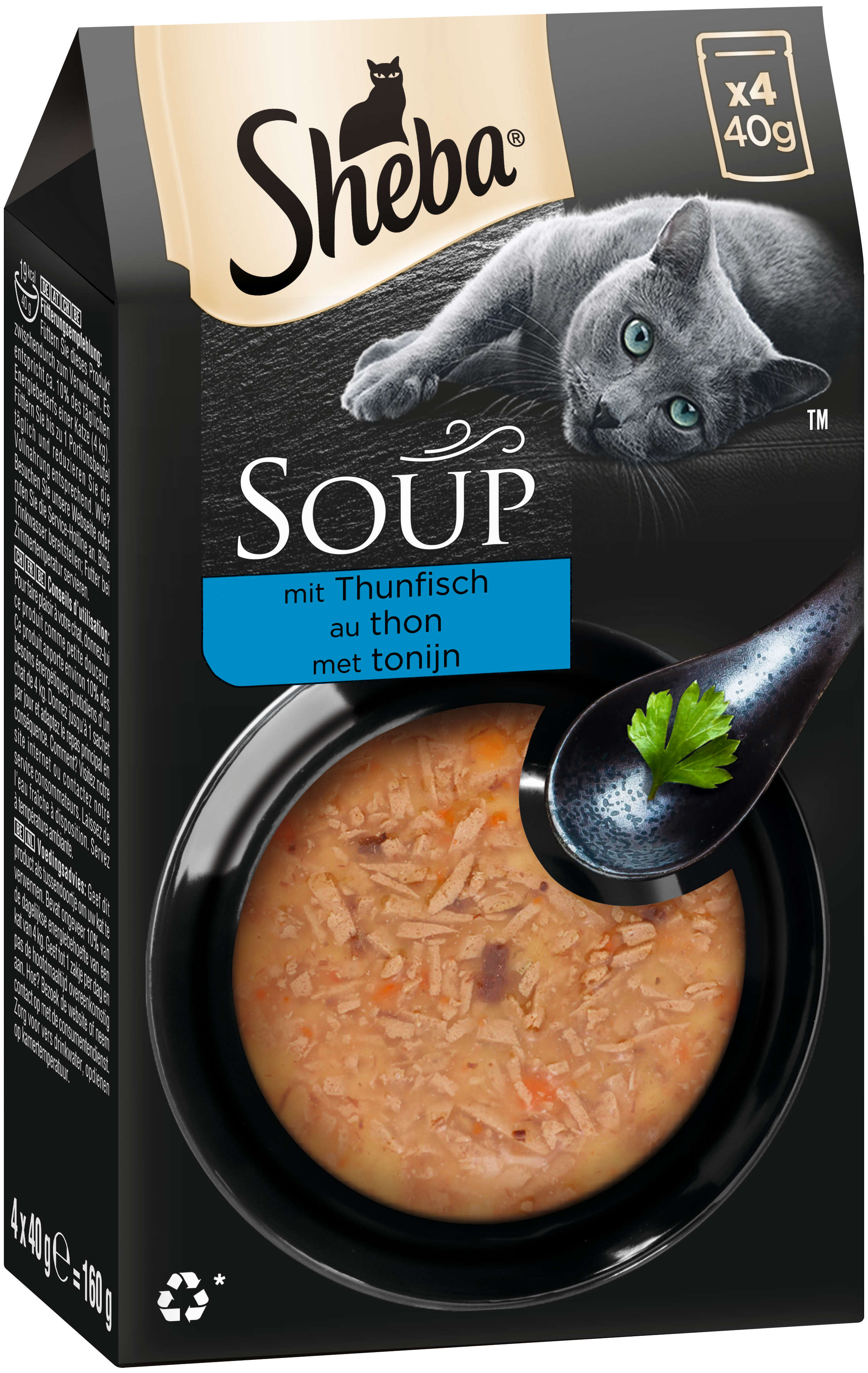 Sheba Katzen-Nassfutter Soup Thunfisch Multipack