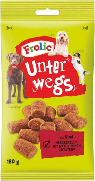 Frolic Hundeleckerli Unterwegs mit Rind
