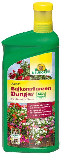 NEUDORFF Azet BalkonpflanzenDünger Flüssig