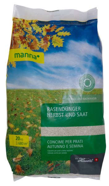 MANNA Rasendünger Herbst und Saat