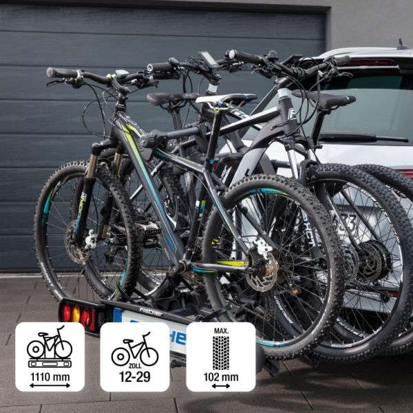 FISCHER Kupplungs-Fahrradträger ProlineEvo 3
