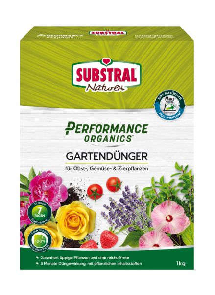 SUBSTRAL Performance Organics Garten Dünger