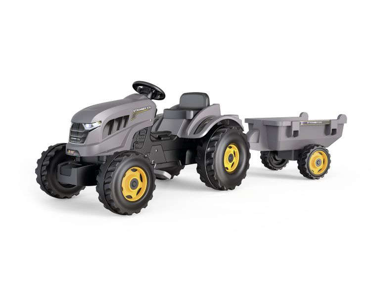 Smoby Traktor Stronger XXL mit Anhänger