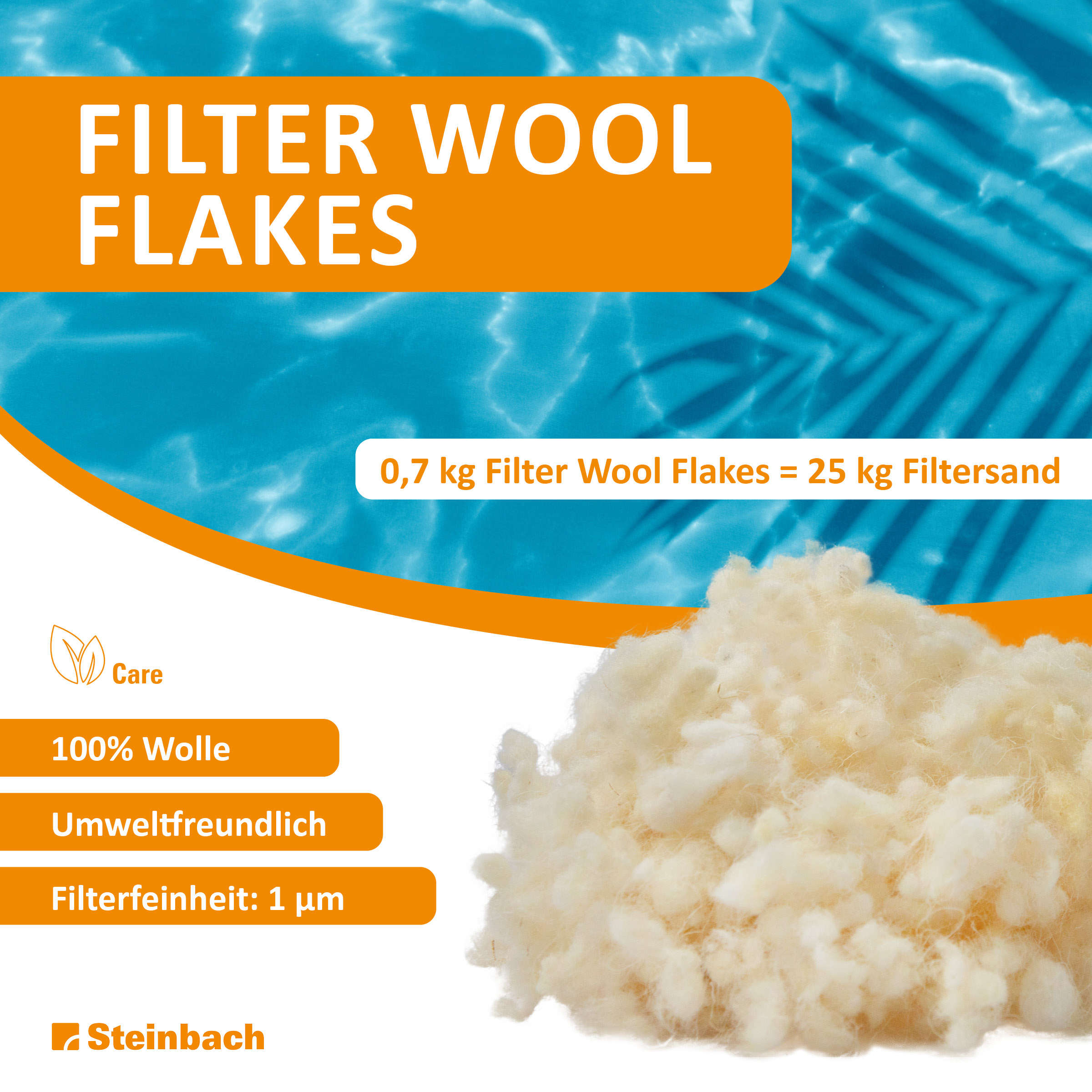 Steinbach Filter Wool Flakes