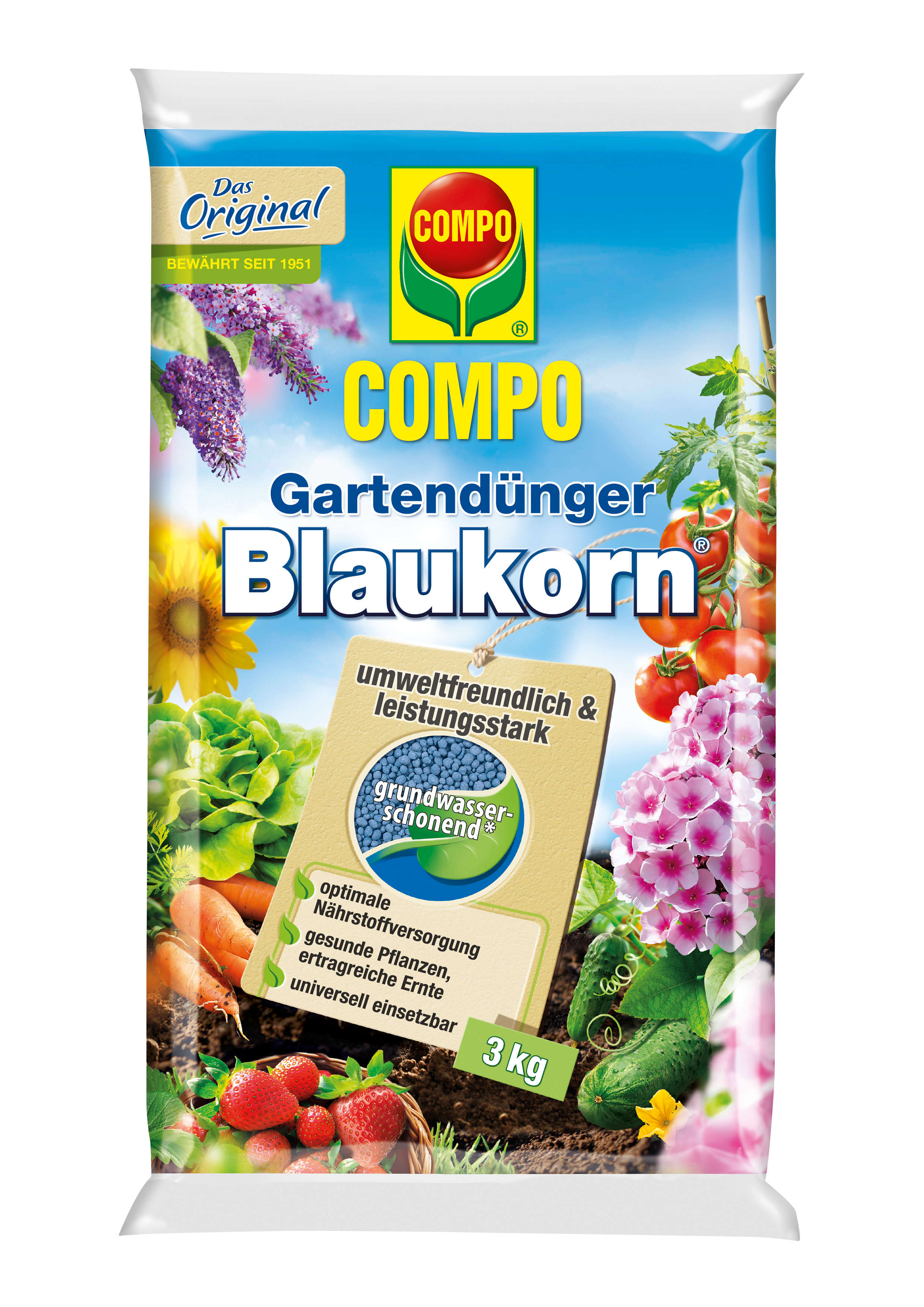 COMPO Gartendünger Blaukorn