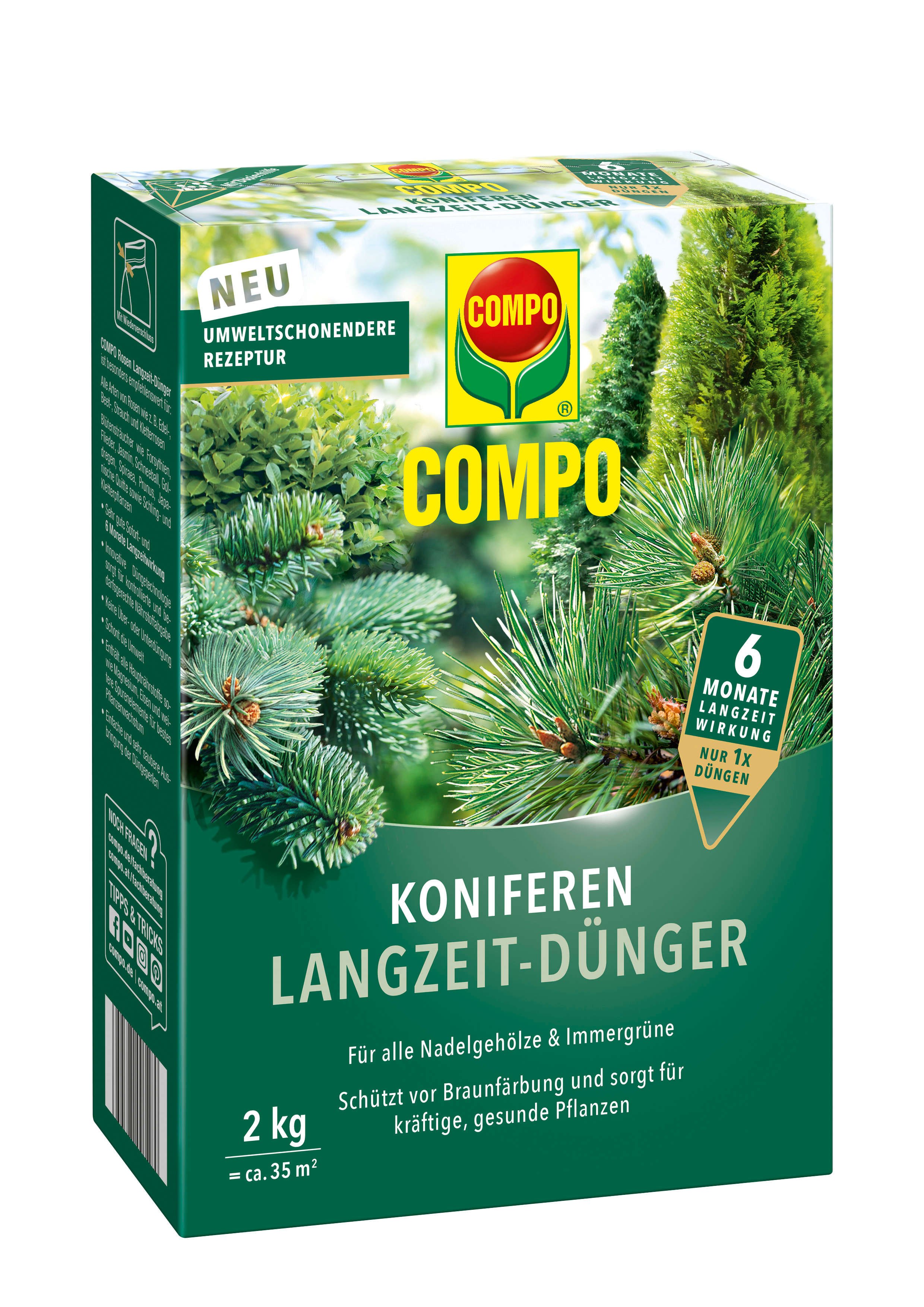 COMPO Koniferen Langzeit-Dünger