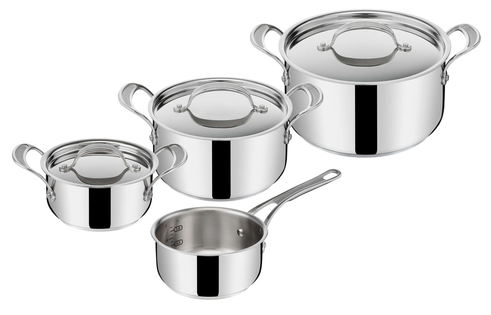 Tefal Jamie Oliver Topf-Set E307S7