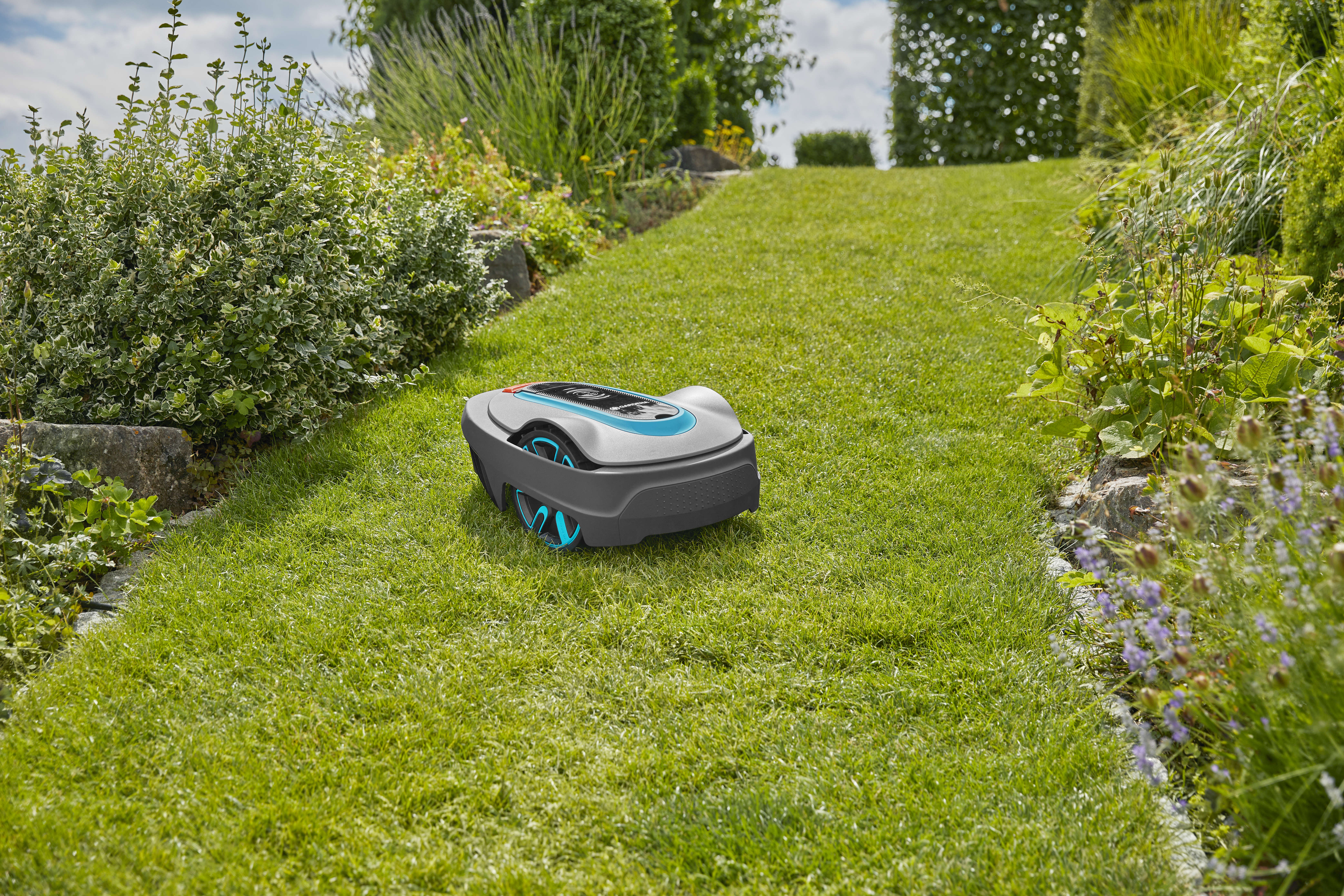 GARDENA Mähroboter SILENO city 600 m² + Garage