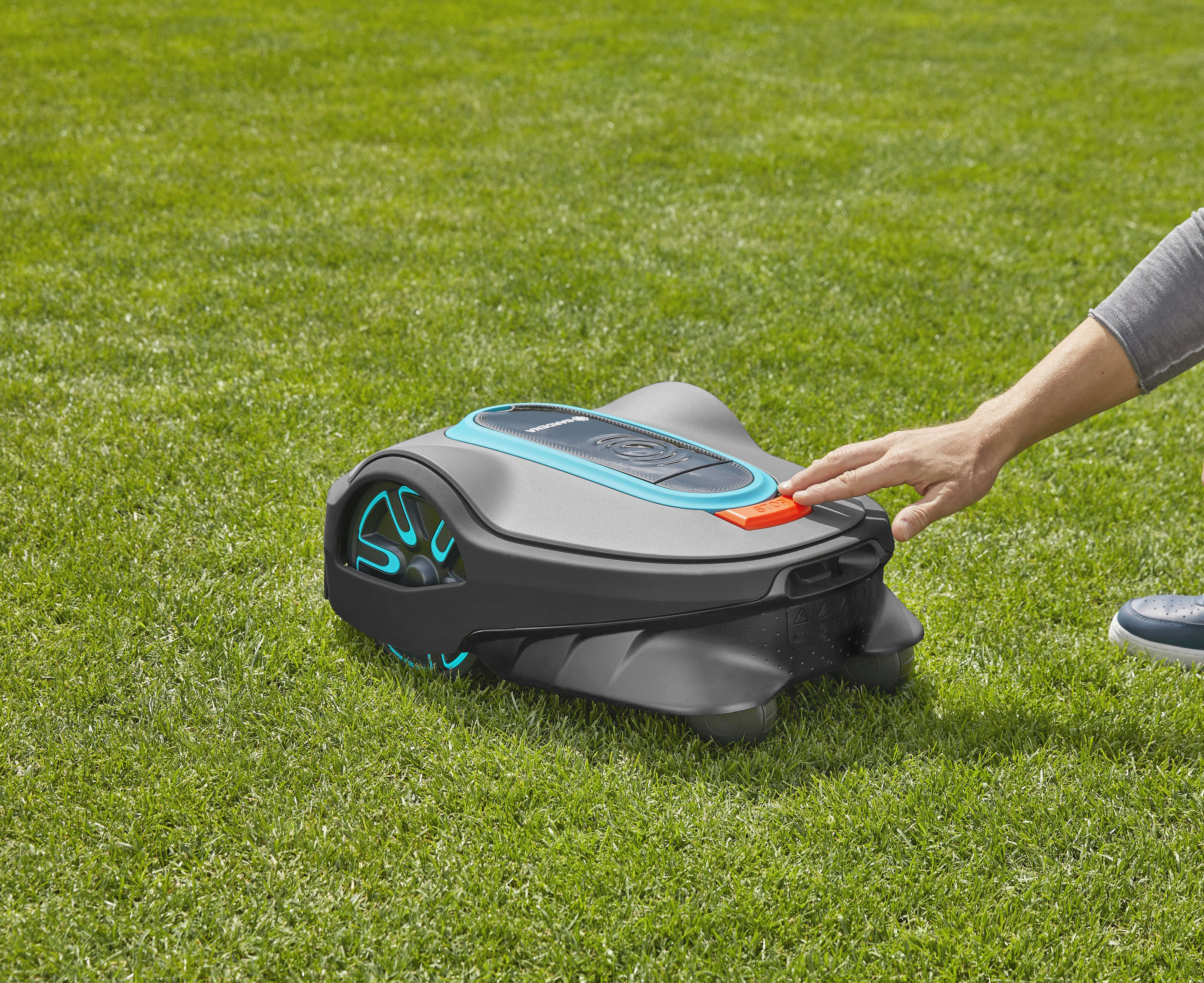 GARDENA Mähroboter SILENO life 1000 m² + Garage
