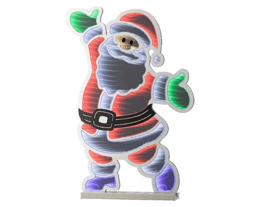 LUMINEO LED Infinity Weihnachtsmann