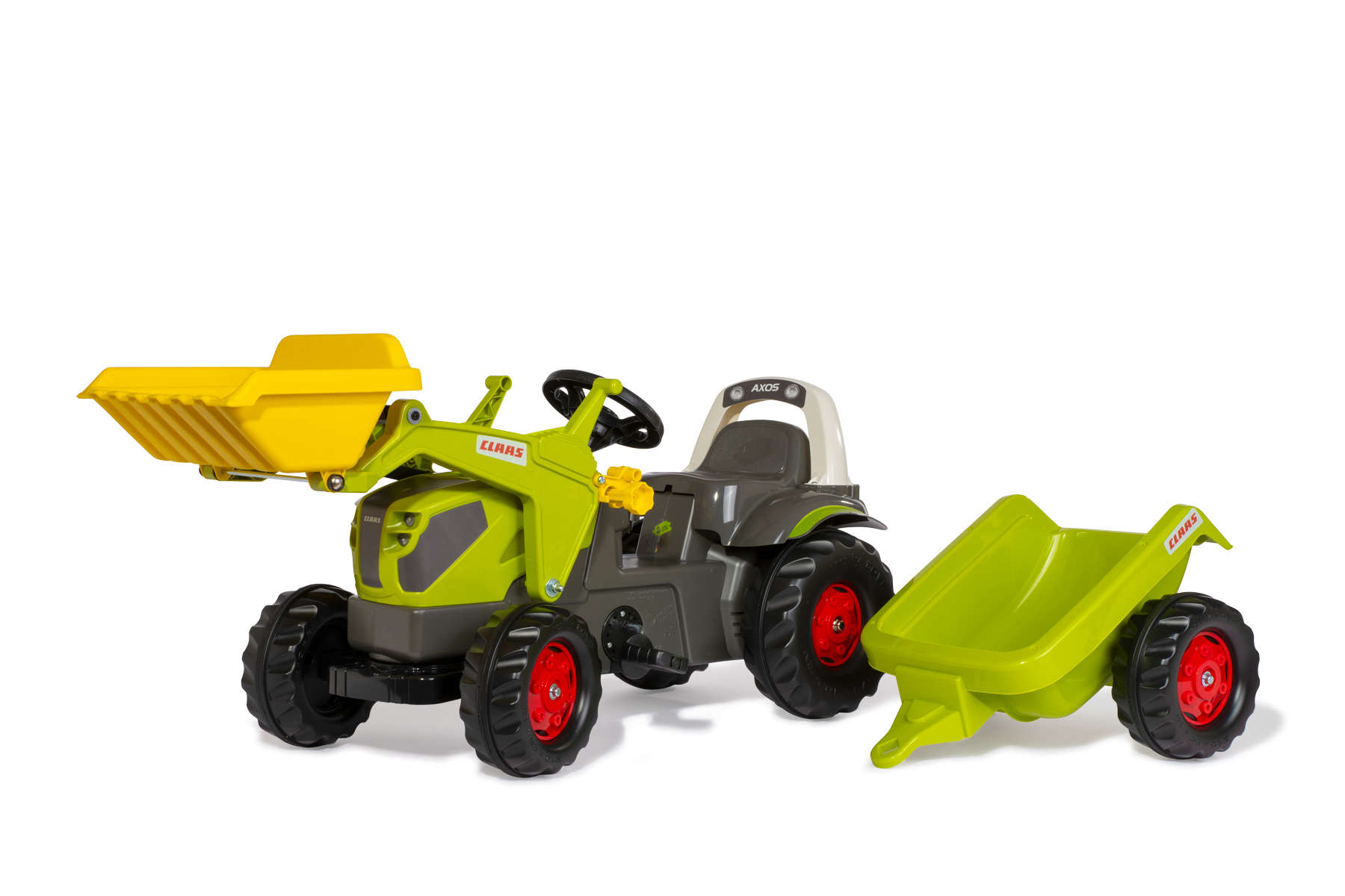 rolly toys Kid Claas Axos 240 Lader + Trailer
