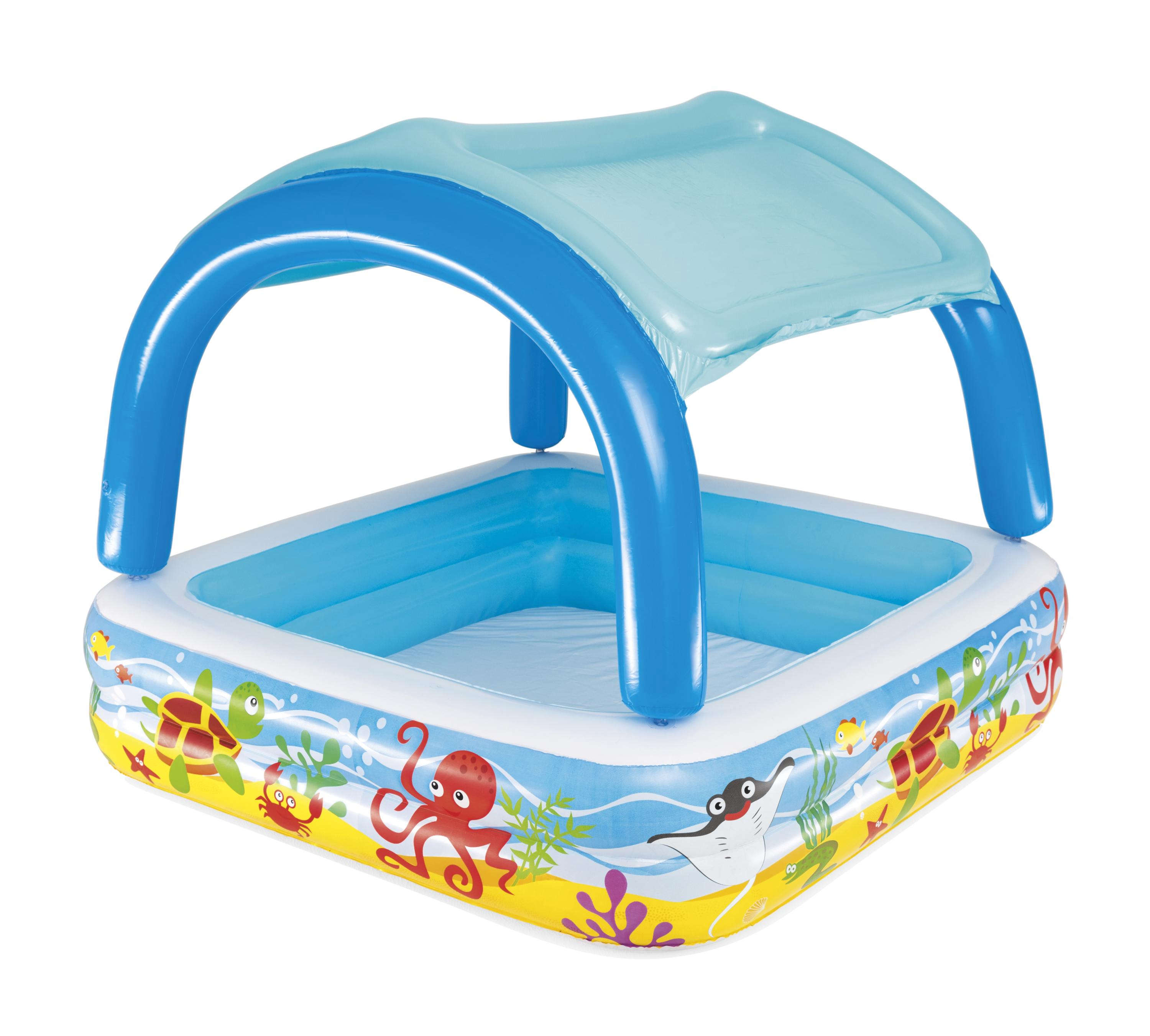 Bestway Planschbecken Beach Buddy™ mit Sonnenschutzdach
