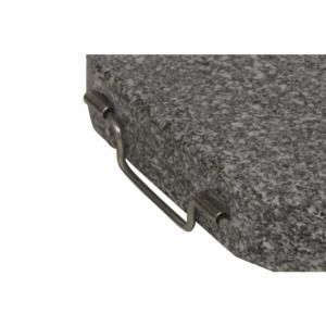 SIENA GARDEN Granitschirmständer rund 40 kg granitgrau