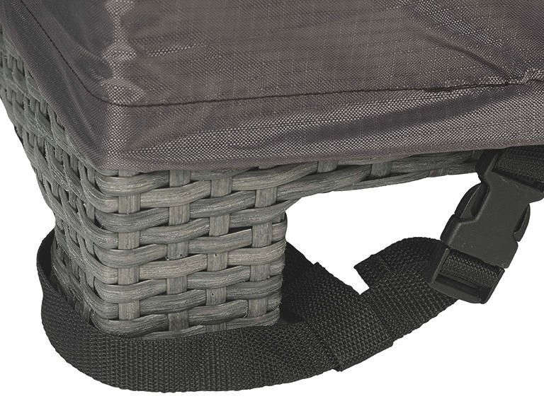 AeroCover Atmungsaktive Schutzhülle für Lounge-Sets 300x300x100xH70 cm L-Form