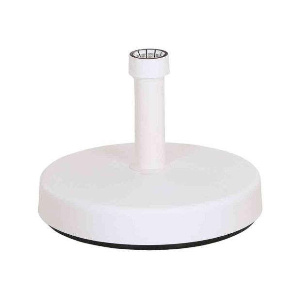 SIENA GARDEN Schirmständer Fill Foot 25 kg rund, weiß