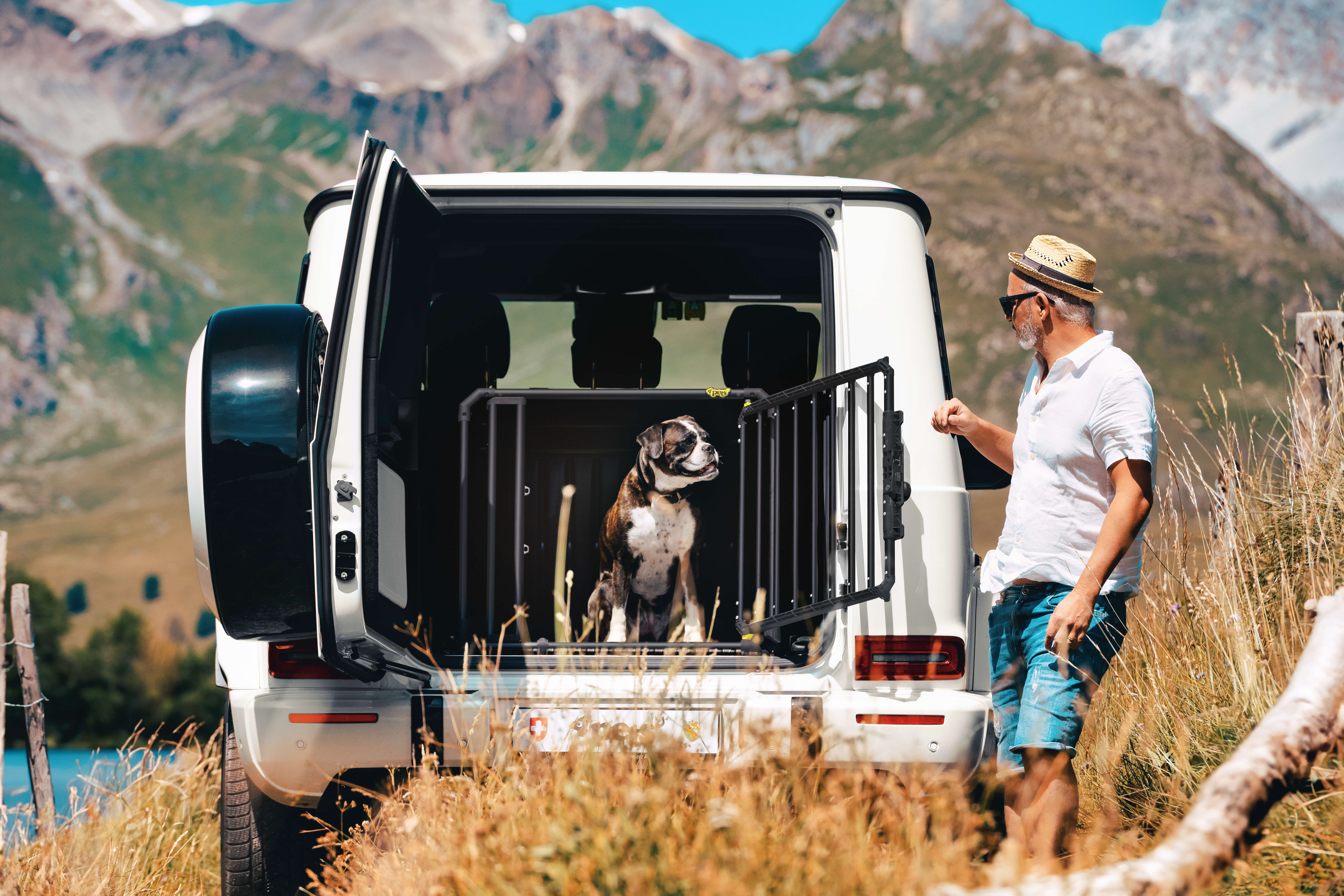 4pets Hundetransportbox Pro Noir