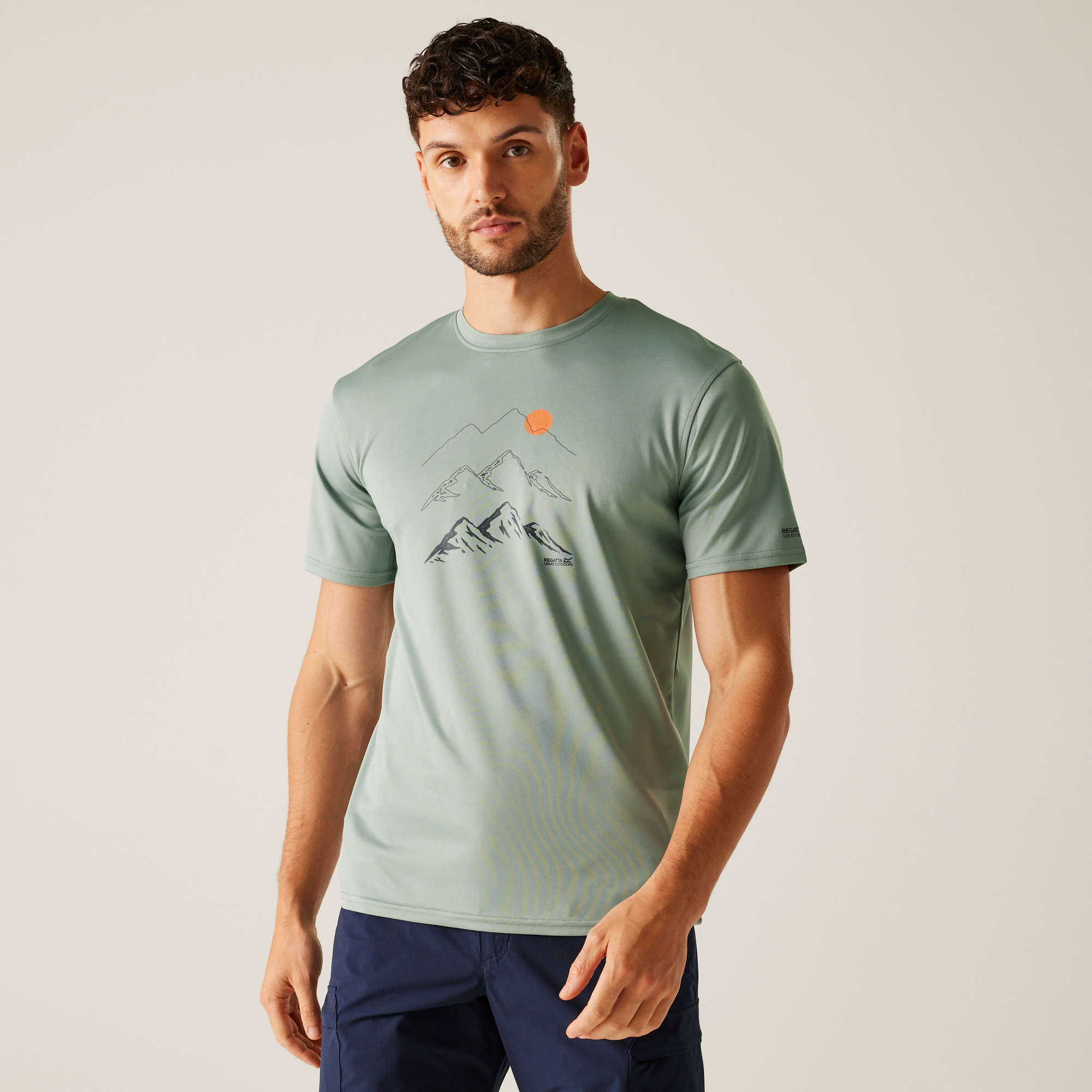 Regatta Herren Funktions T-Shirt Fingal IX
