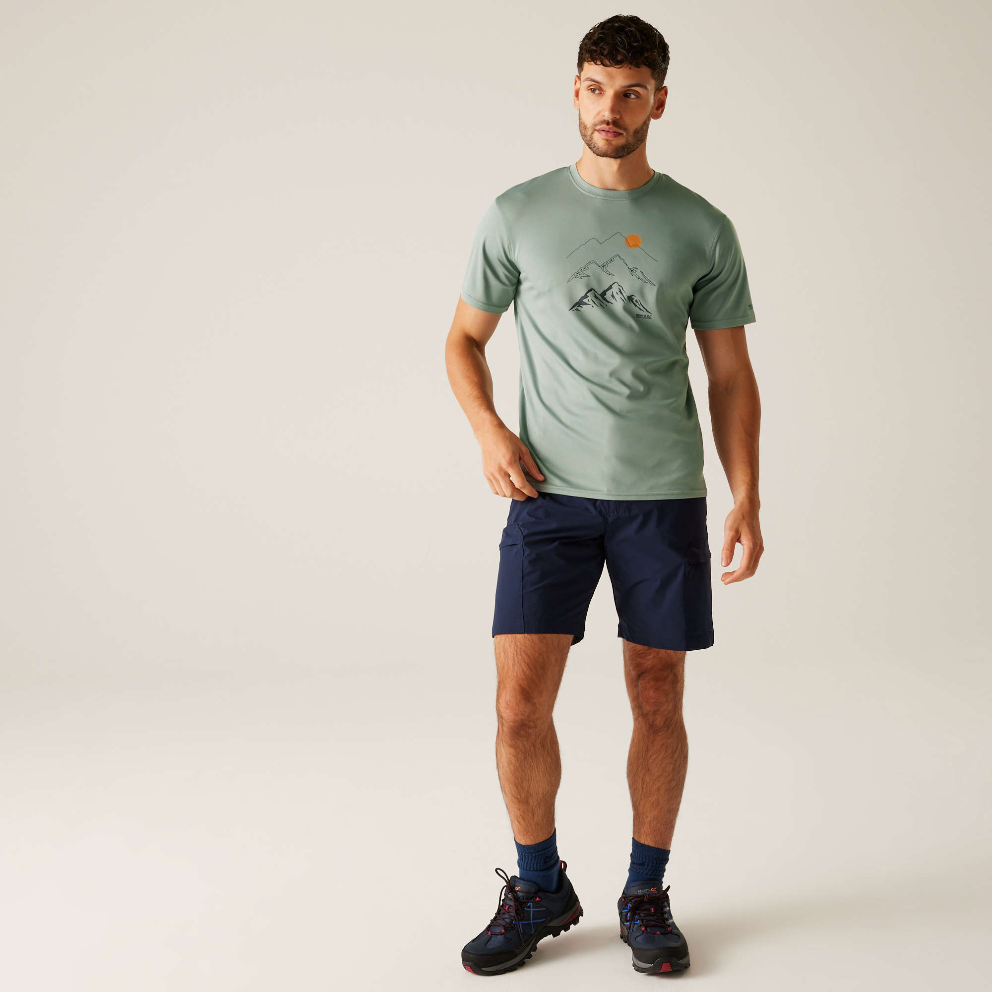 Regatta Herren Funktions T-Shirt Fingal IX