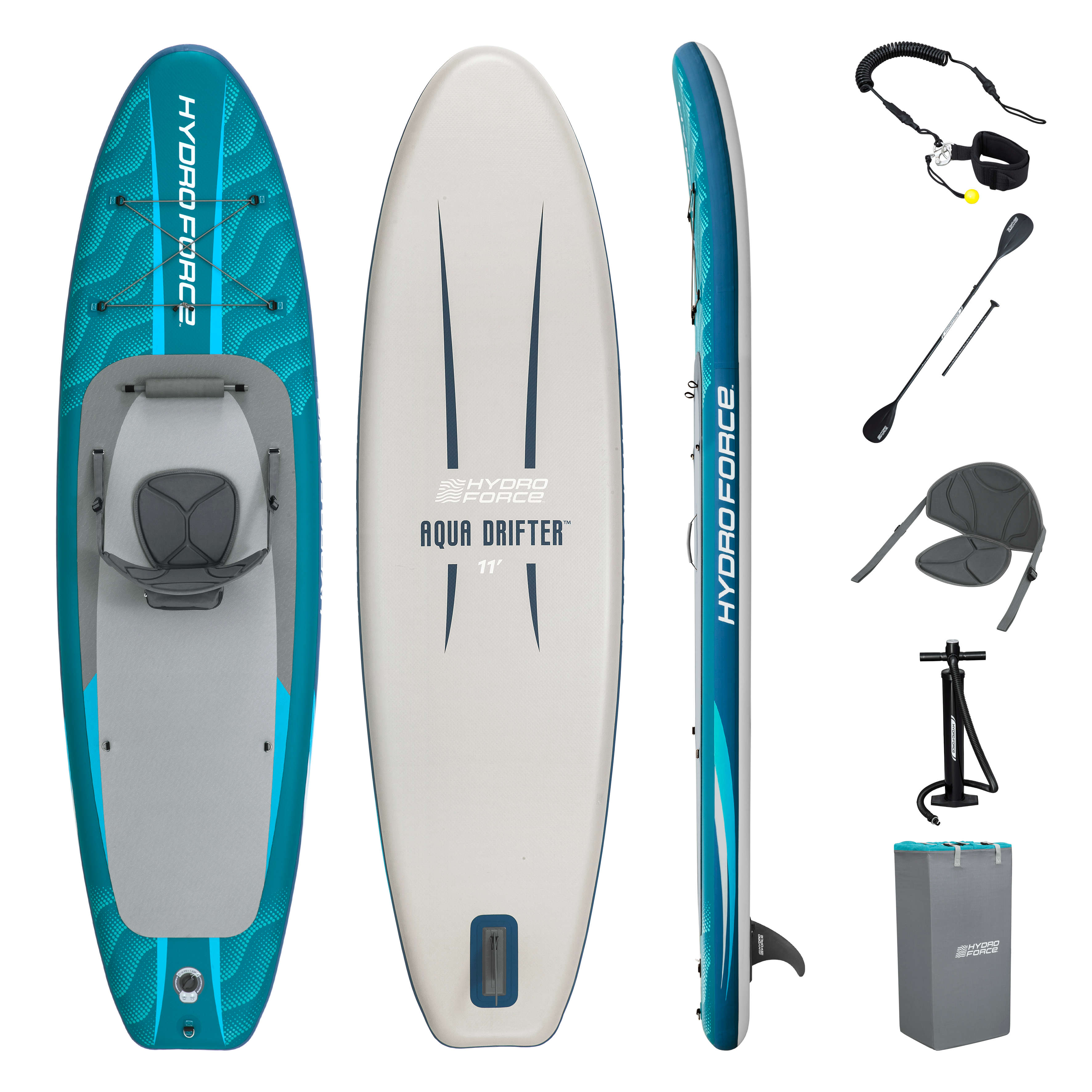 Bestway Hydro Force® SUP Allround Board-Set Aqua Drifter™ mit Sitz
