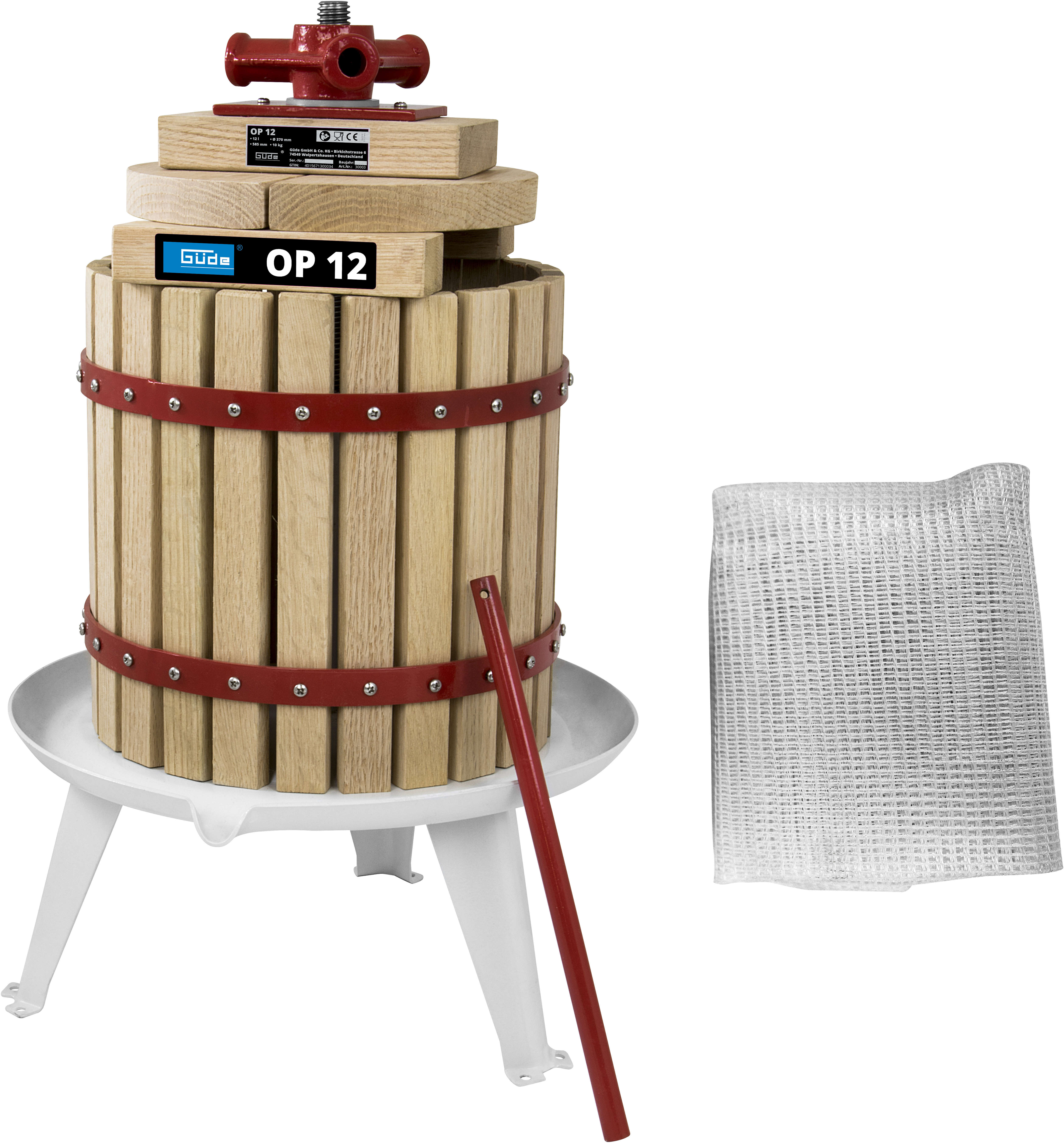 Güde Obstpresse OP 12 12 Liter