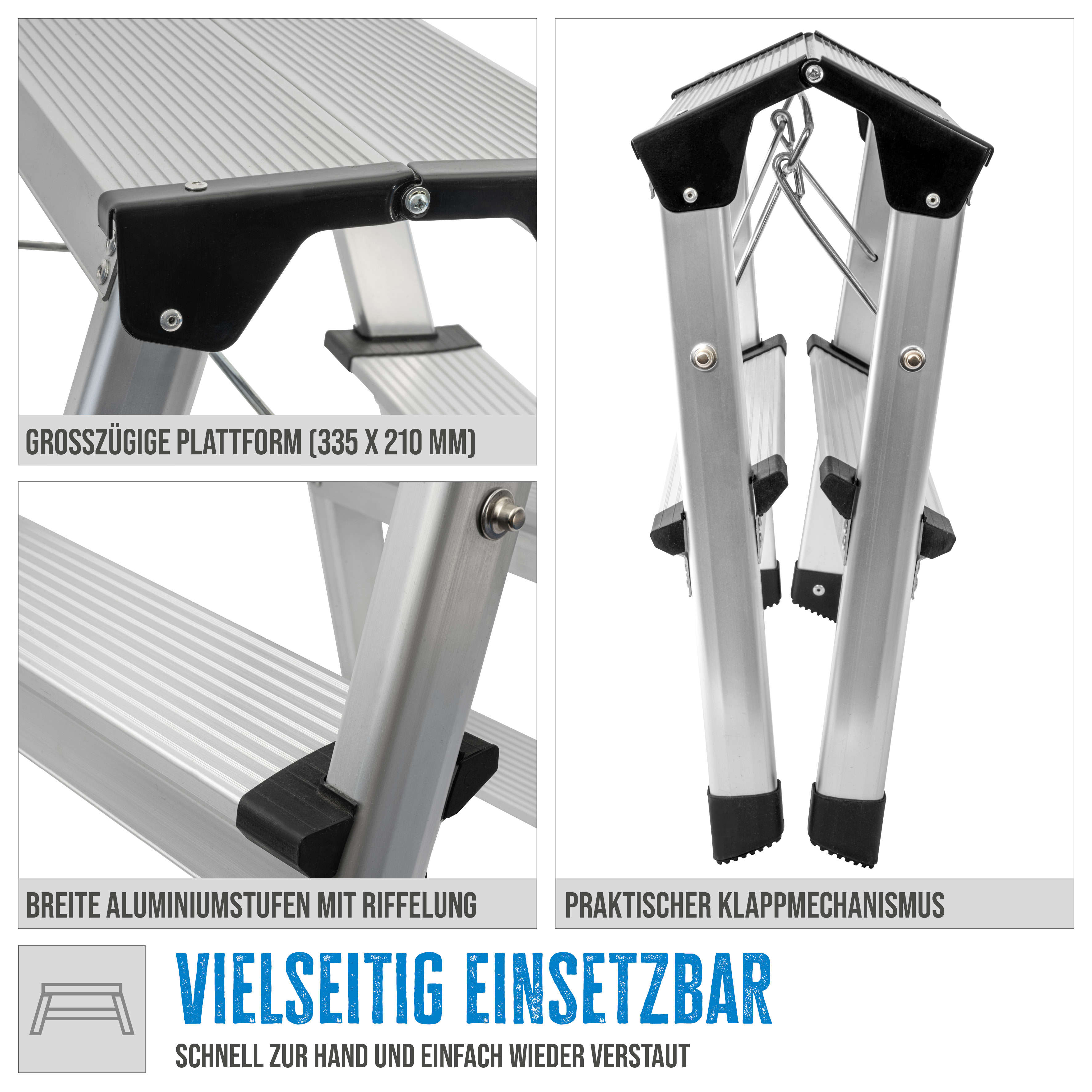 Güde Aluminium Trittleiter GAT