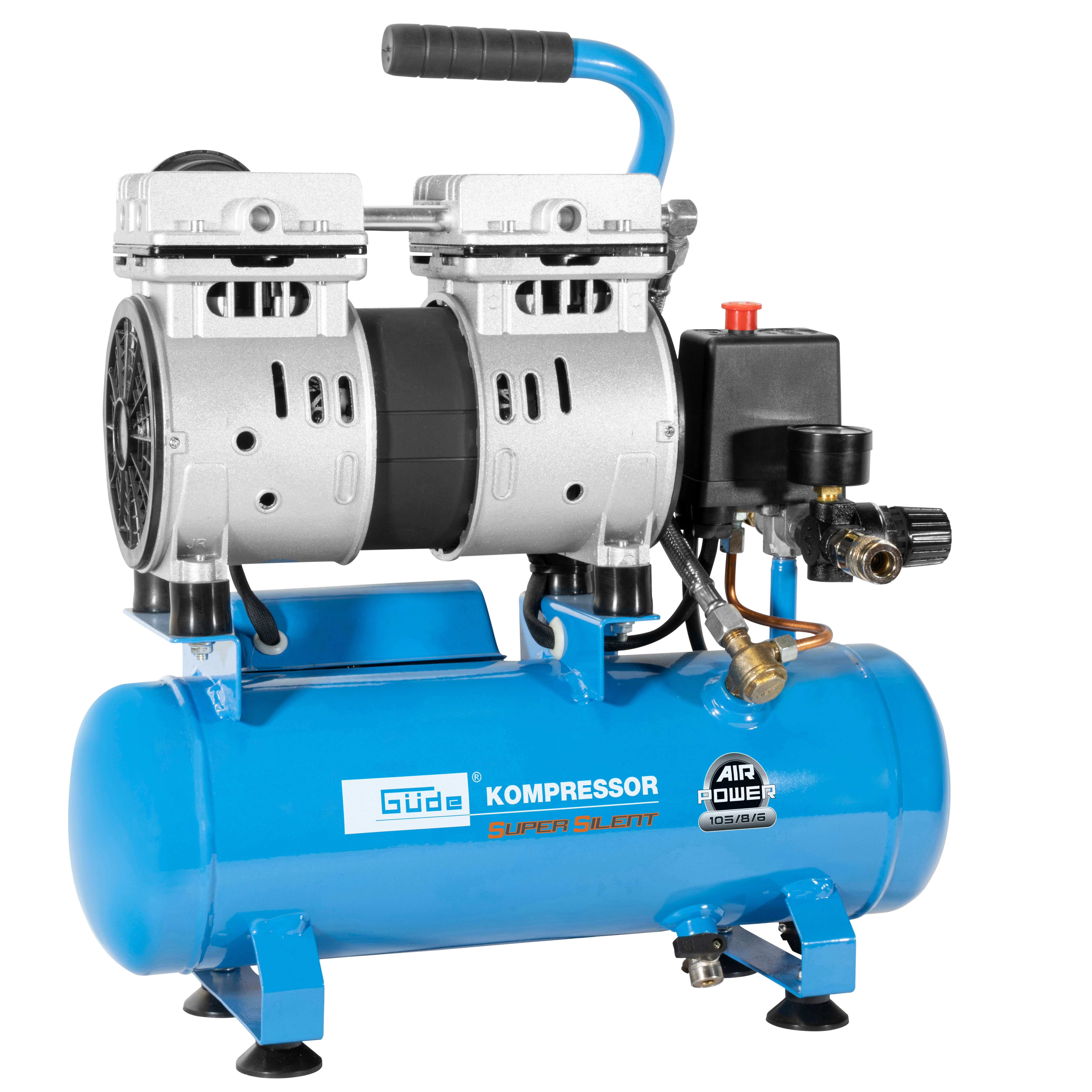 Güde Kompressor Airpower SILENT 105/8/6 8 bar 6 l