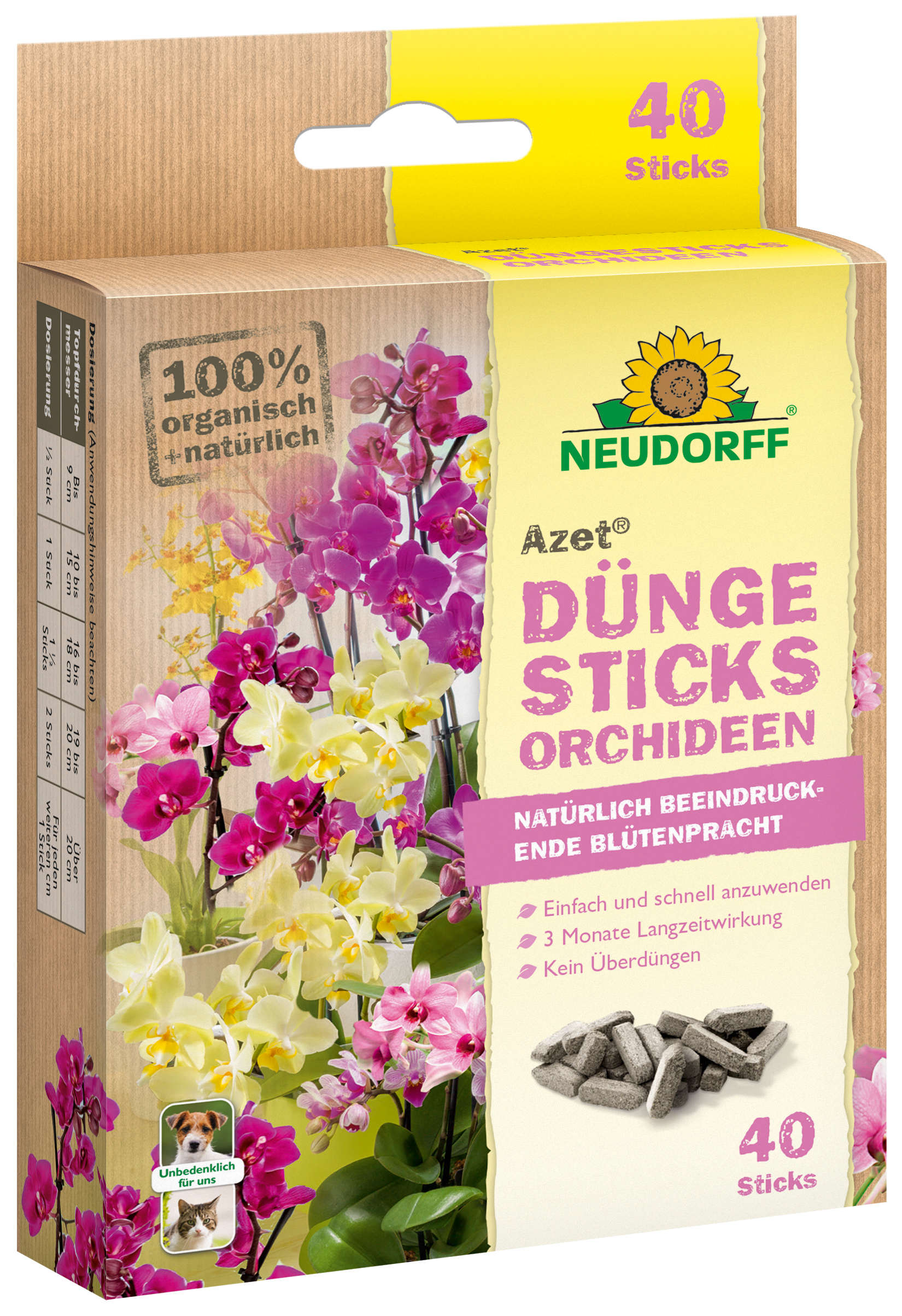 NEUDORFF Azet DüngeSticks für Orchideen