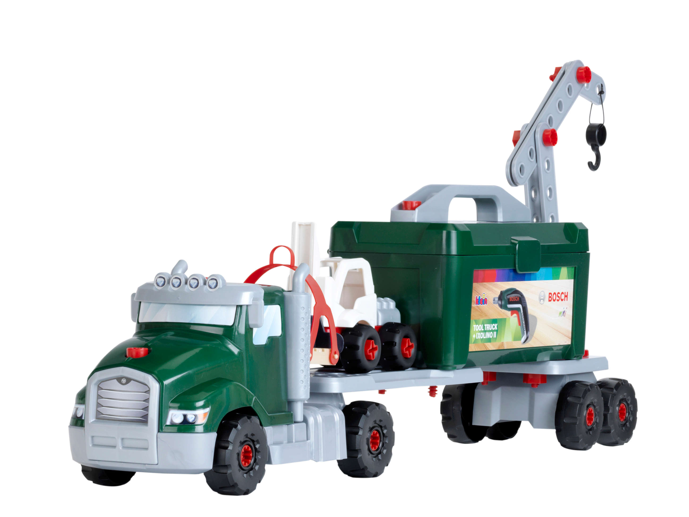 klein Bosch Schraubtruck Set mit Akkuschrauber Ixolino